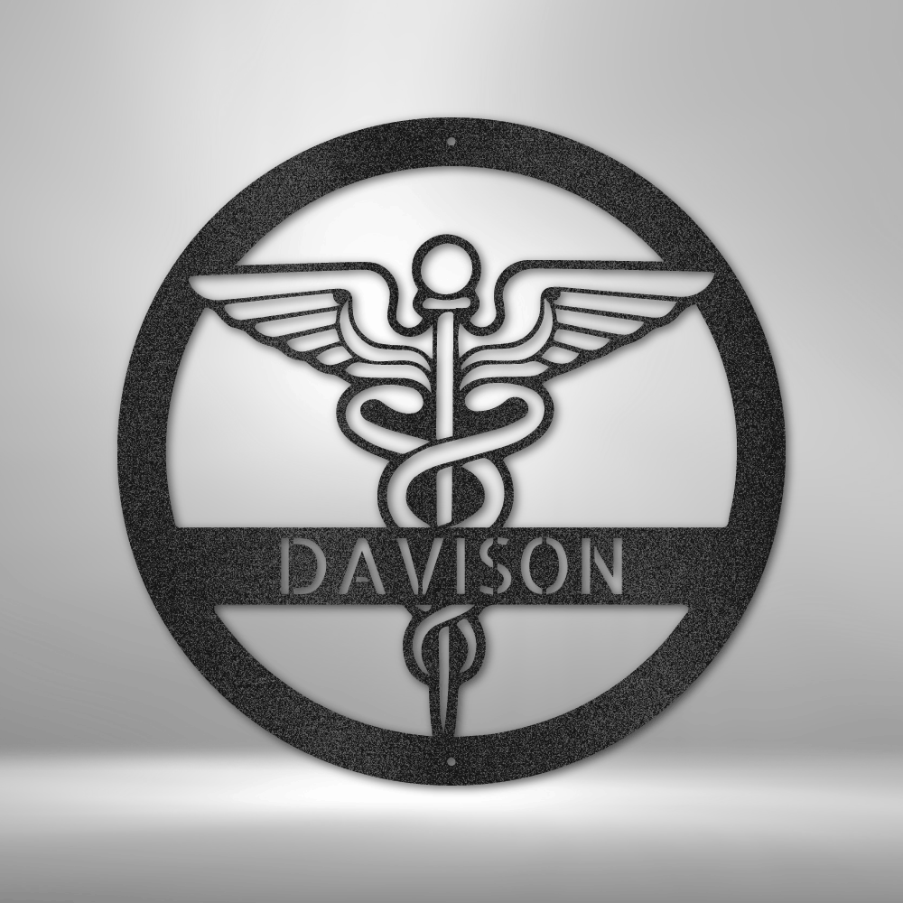 Personalized Nurse Monogram Steel Sign Steel Art Wall Metal Decor-Express Your Love Gifts