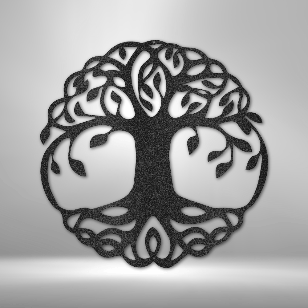 Classic Tree of Life Steel Sign Steel Art Wall Metal Decor-Express Your Love Gifts