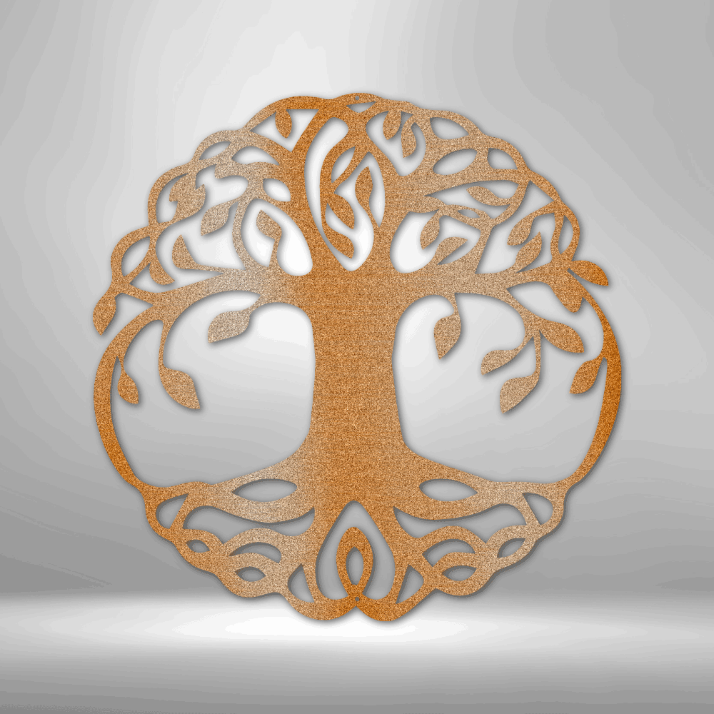 Classic Tree of Life Steel Sign Steel Art Wall Metal Decor-Express Your Love Gifts