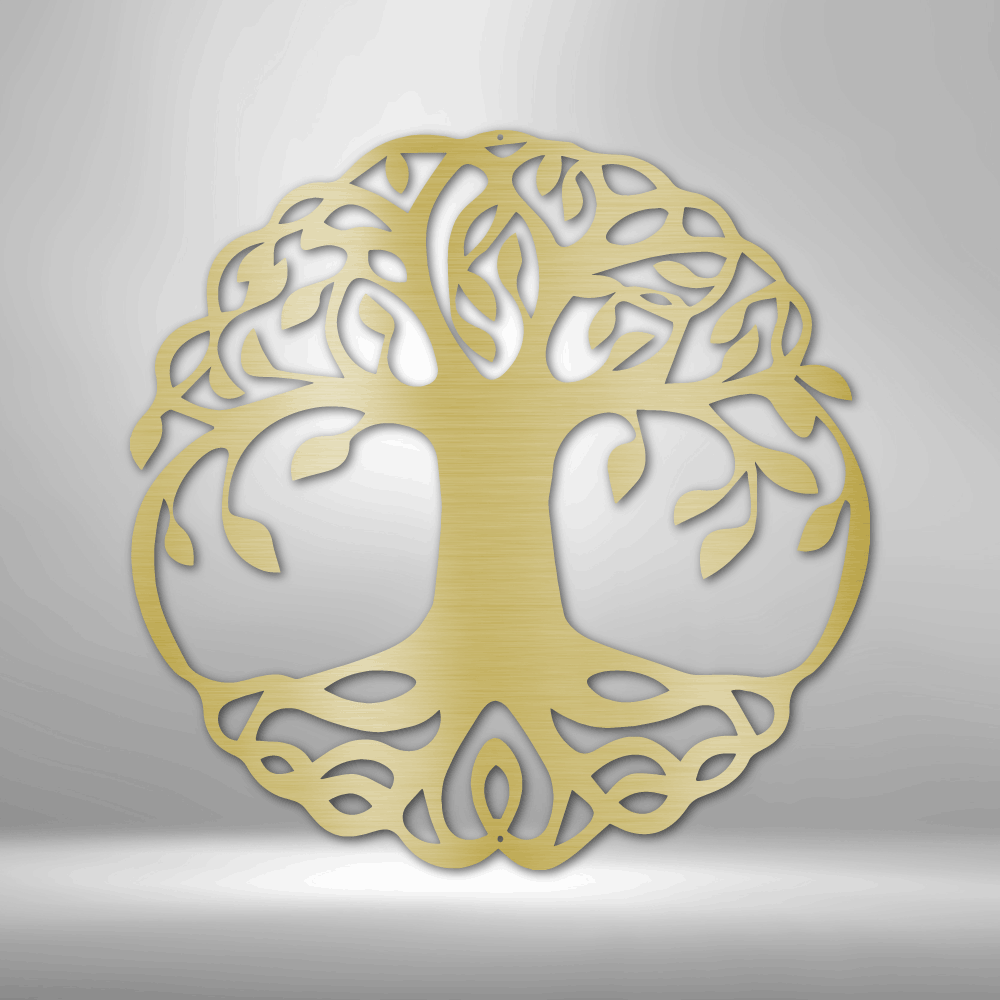 Classic Tree of Life Steel Sign Steel Art Wall Metal Decor-Express Your Love Gifts