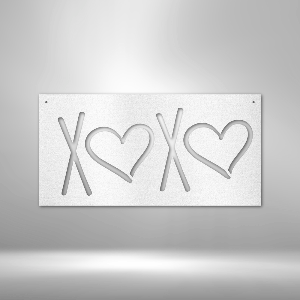 XOXO Steel Sign Steel Art Wall Metal Decor-Express Your Love Gifts