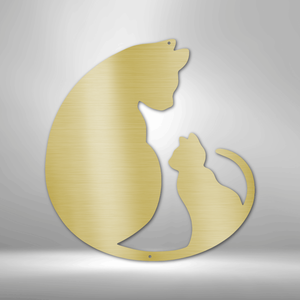 Cat Lover Steel Sign Steel Art Wall Metal Decor-Express Your Love Gifts