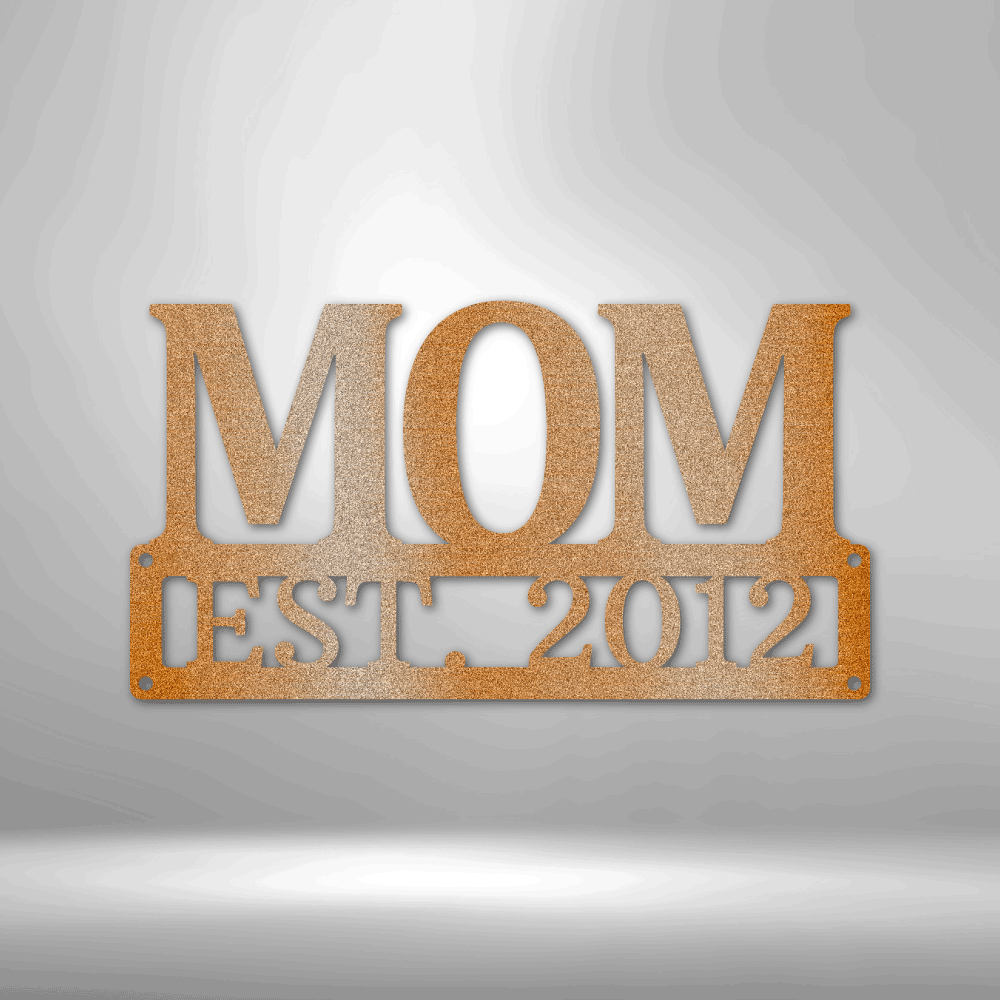 Personalized Mother&#39;s Day Plaque Steel Sign Steel Art Wall Metal Decor-Express Your Love Gifts