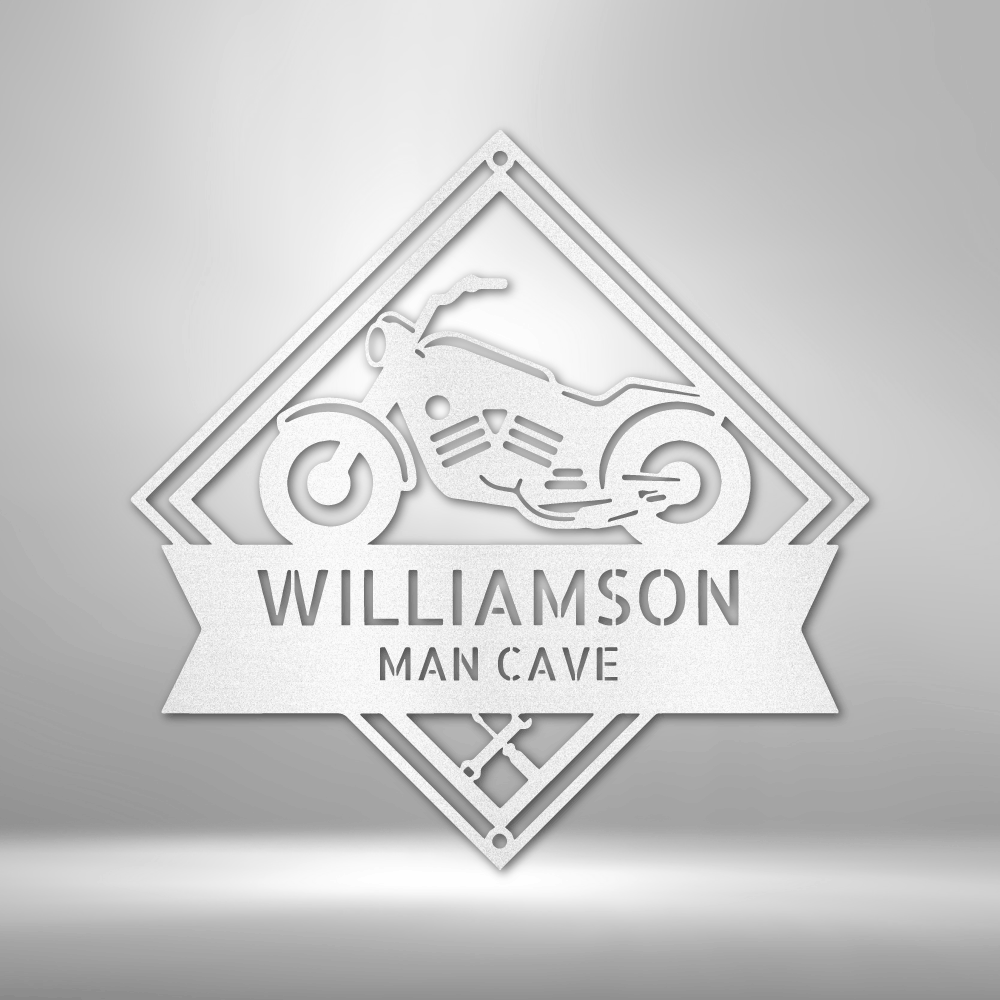 Personalized Born to Be Wild Monogram Steel Sign Steel Art Wall Metal Decor-Express Your Love Gifts