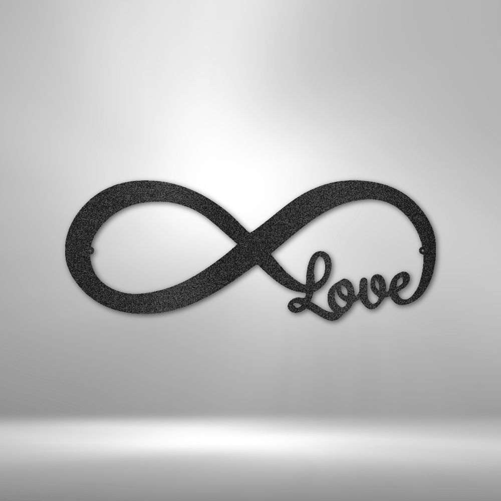 Infinite Love Steel Sign Steel Art Wall Metal Decor-Express Your Love Gifts