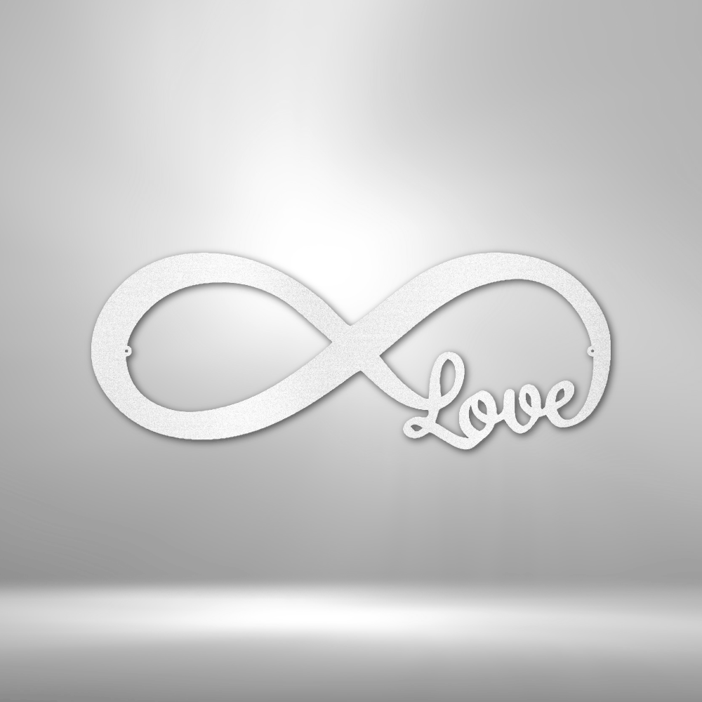 Infinite Love Steel Sign Steel Art Wall Metal Decor-Express Your Love Gifts