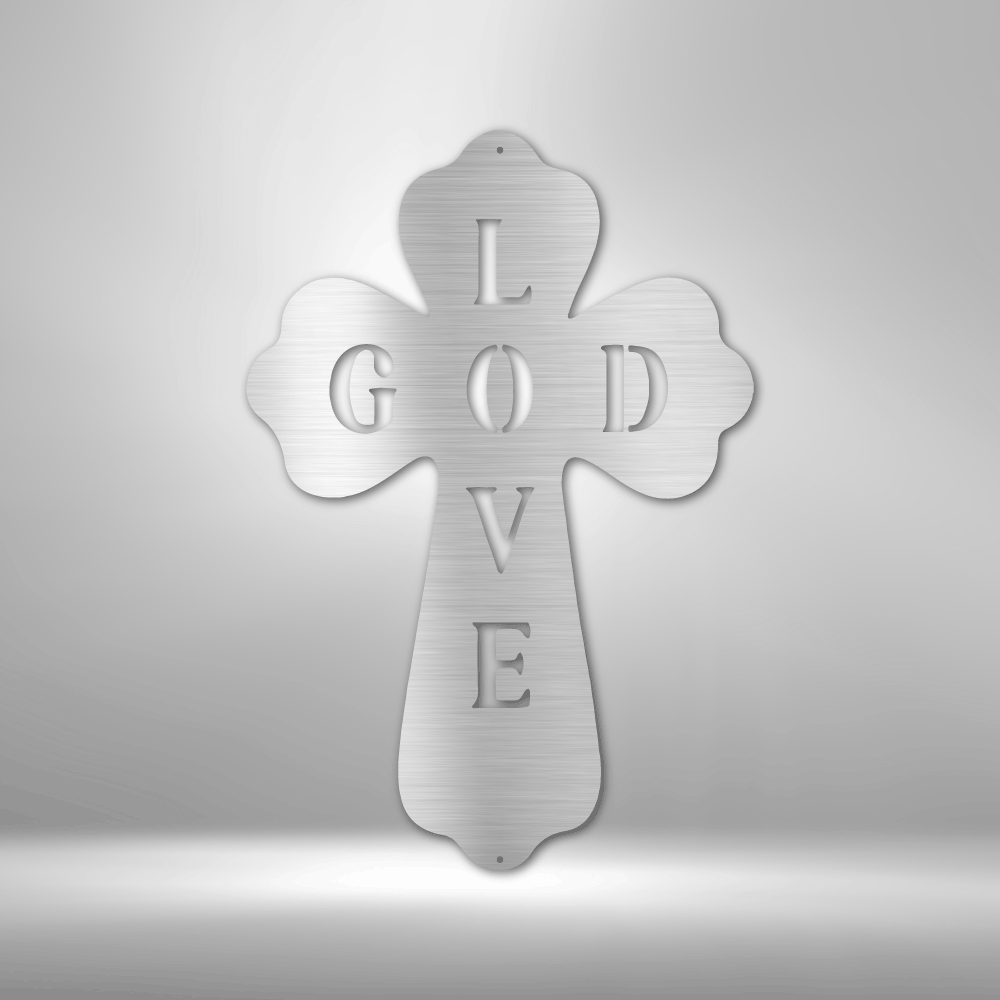 Scripture Walls Matthew 22:36-37 Love God Steel Sign Steel Art Wall Metal Decor-Express Your Love Gifts