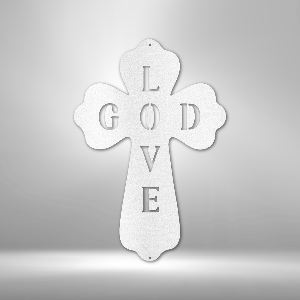 Scripture Walls Matthew 22:36-37 Love God Steel Sign Steel Art Wall Metal Decor-Express Your Love Gifts