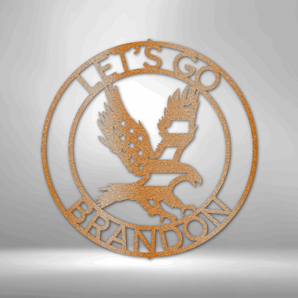 Personalized Screamin Eagle Monogram Steel Sign Steel Art Wall Metal Decor-Express Your Love Gifts