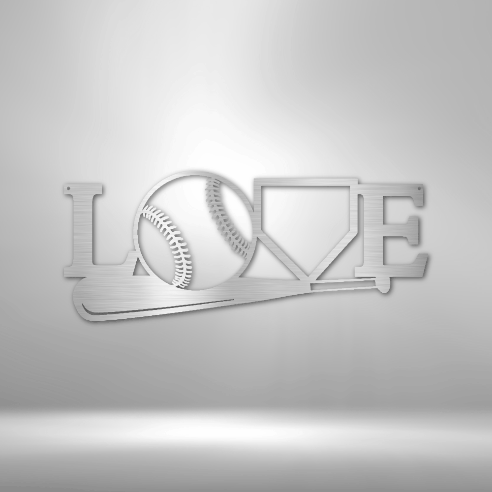 For The Love Of The Game Steel Sign Steel Art Wall Metal Decor-Express Your Love Gifts