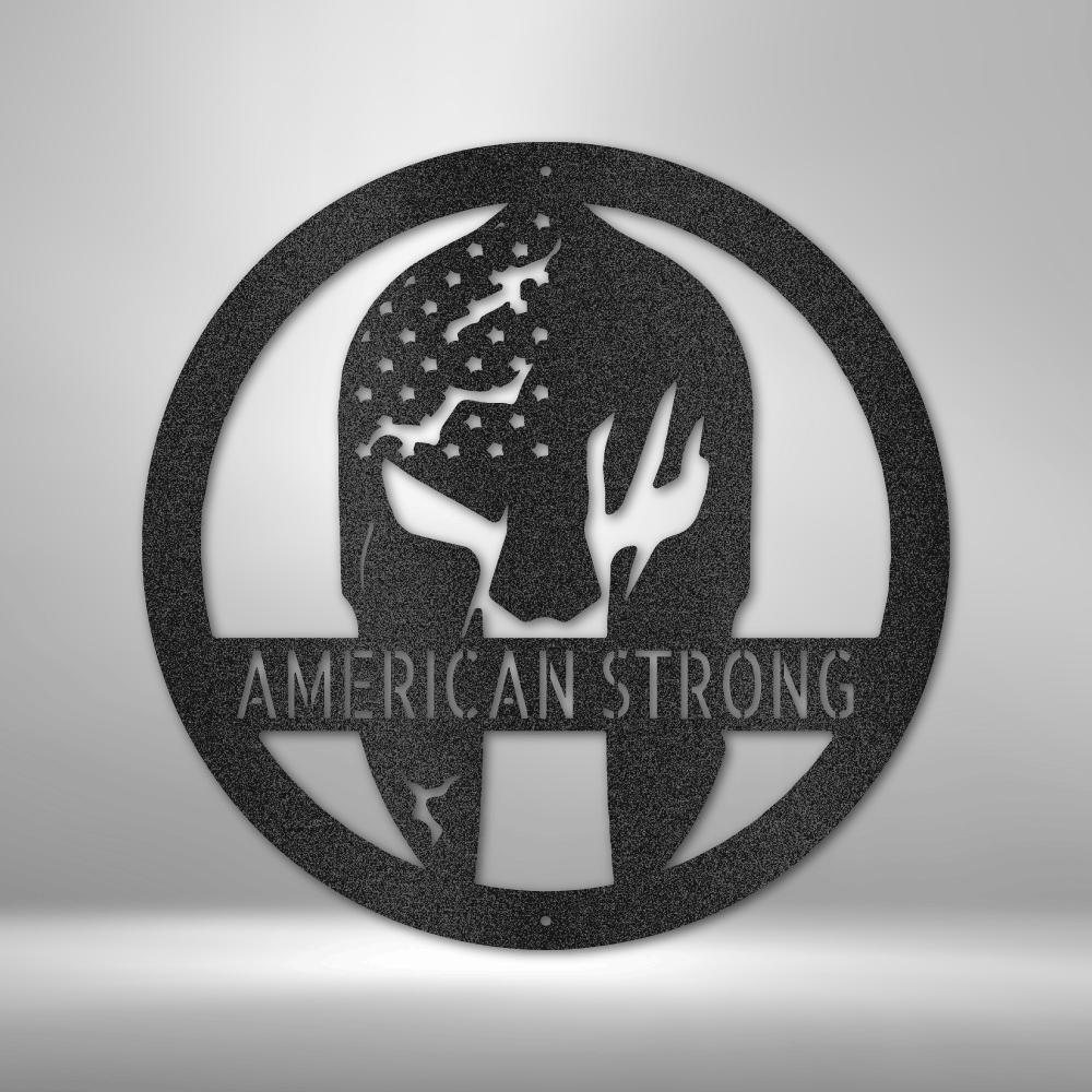 Personalized Battle Spartan Helmet Steel Sign Steel Art Wall Metal Decor-Express Your Love Gifts