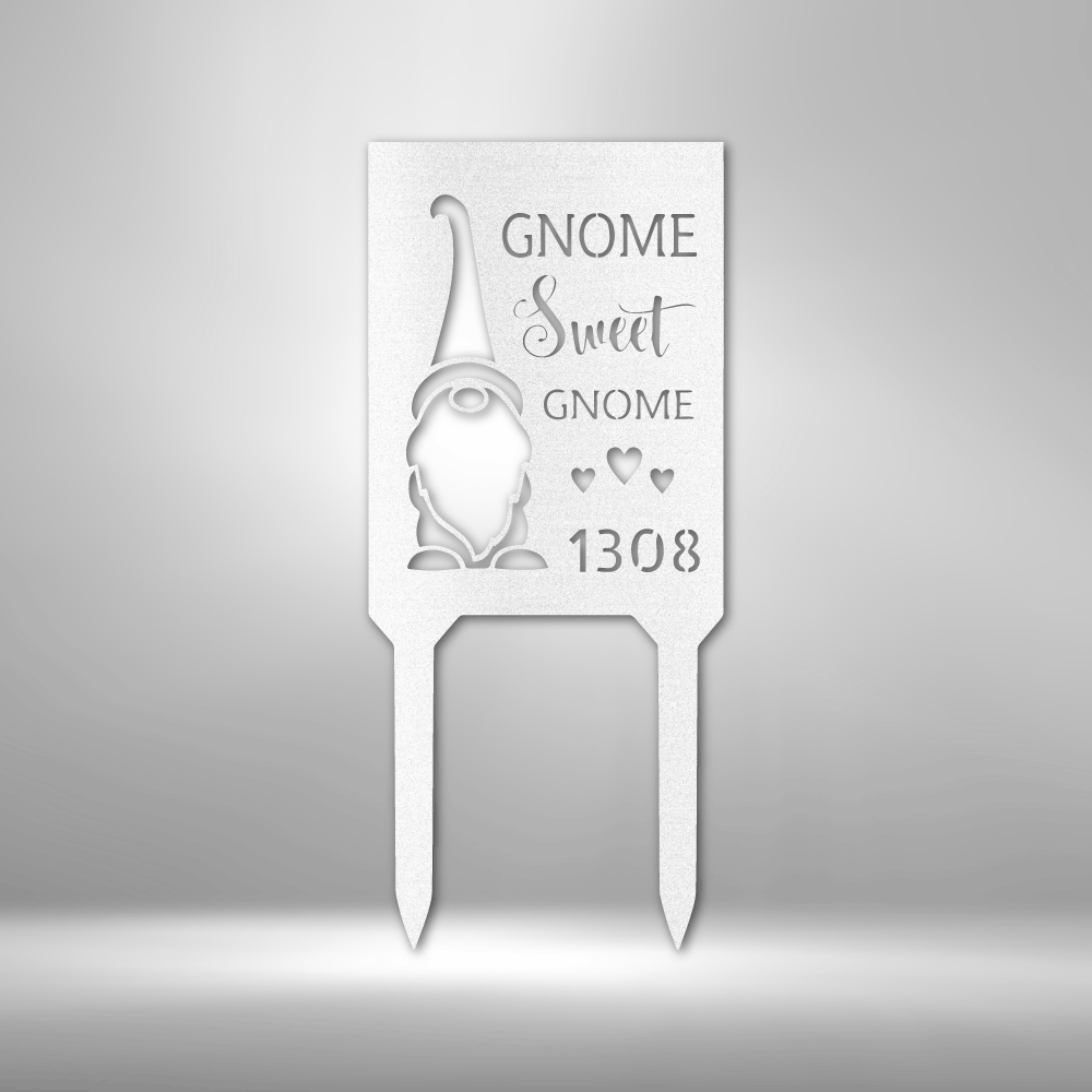 Personalized Steel Sign Steel Art Wall Metal Decor Gnome Home Steel Sign Steel Art Wall Metal Decor-Express Your Love Gifts