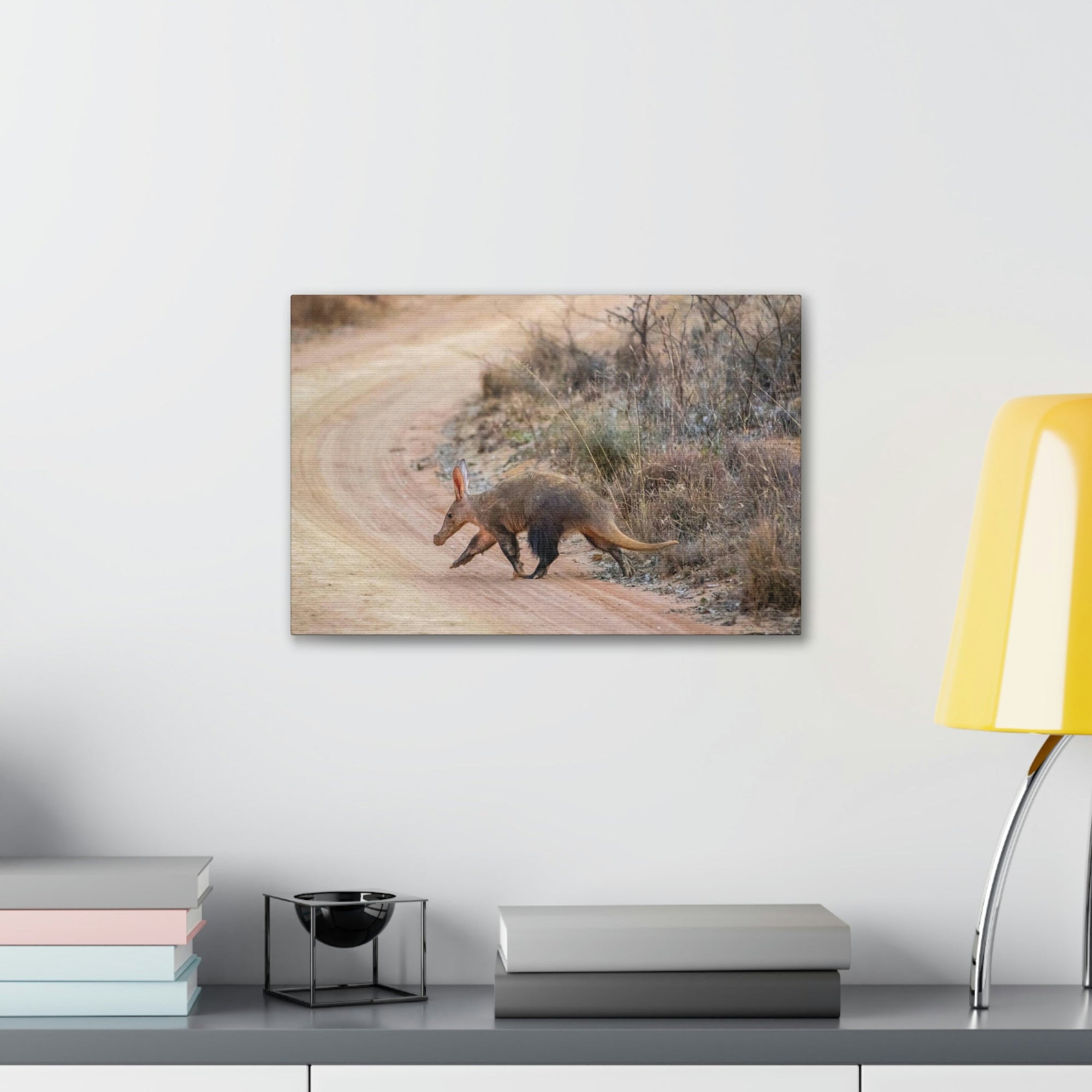 Scripture Walls Aardvark Hunting Aardvark on Hunt Print Animal Wall Art Wildlife Canvas Prints Wall Art Ready to Hang Unframed-Express Your Love Gifts