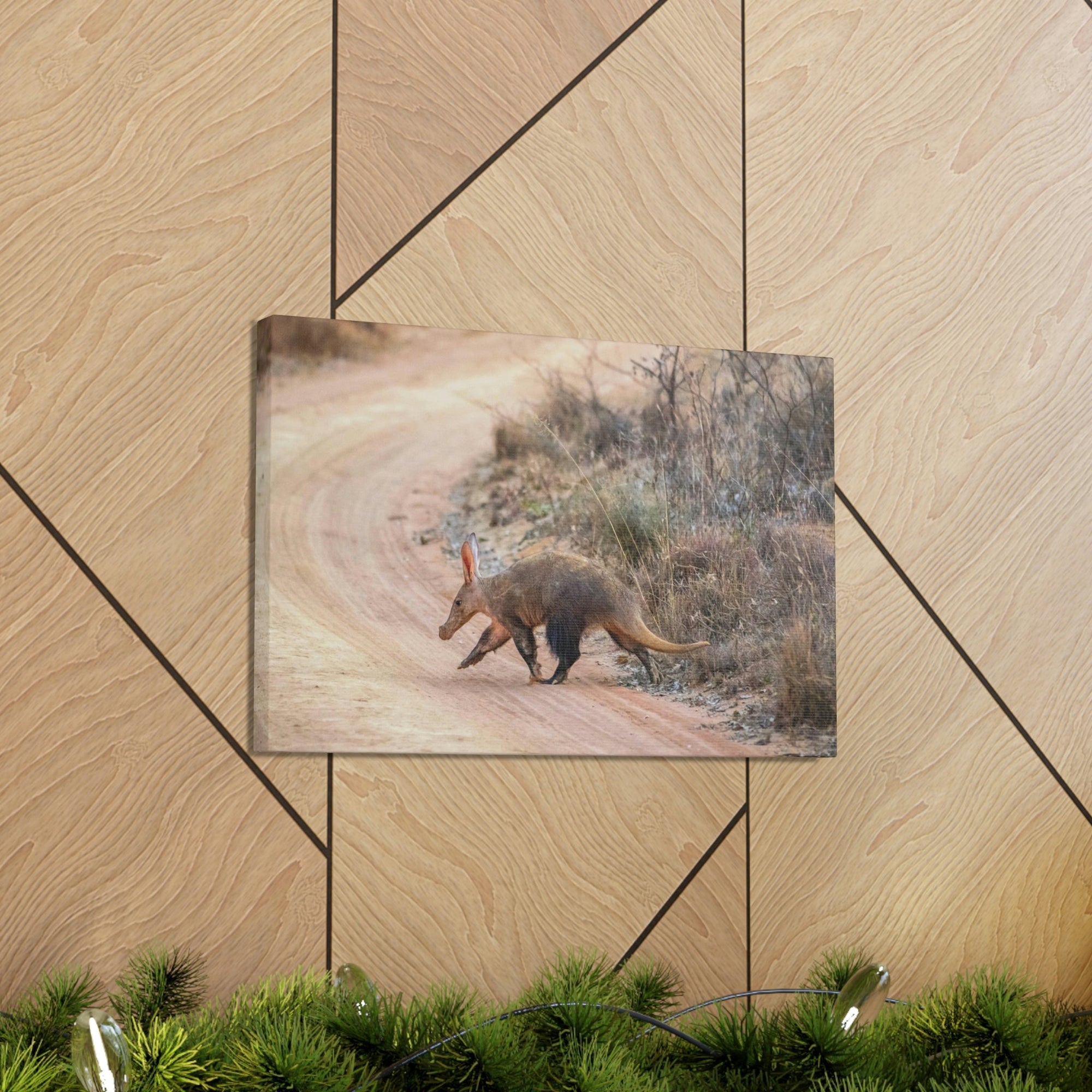 Scripture Walls Aardvark Hunting Aardvark on Hunt Print Animal Wall Art Wildlife Canvas Prints Wall Art Ready to Hang Unframed-Express Your Love Gifts