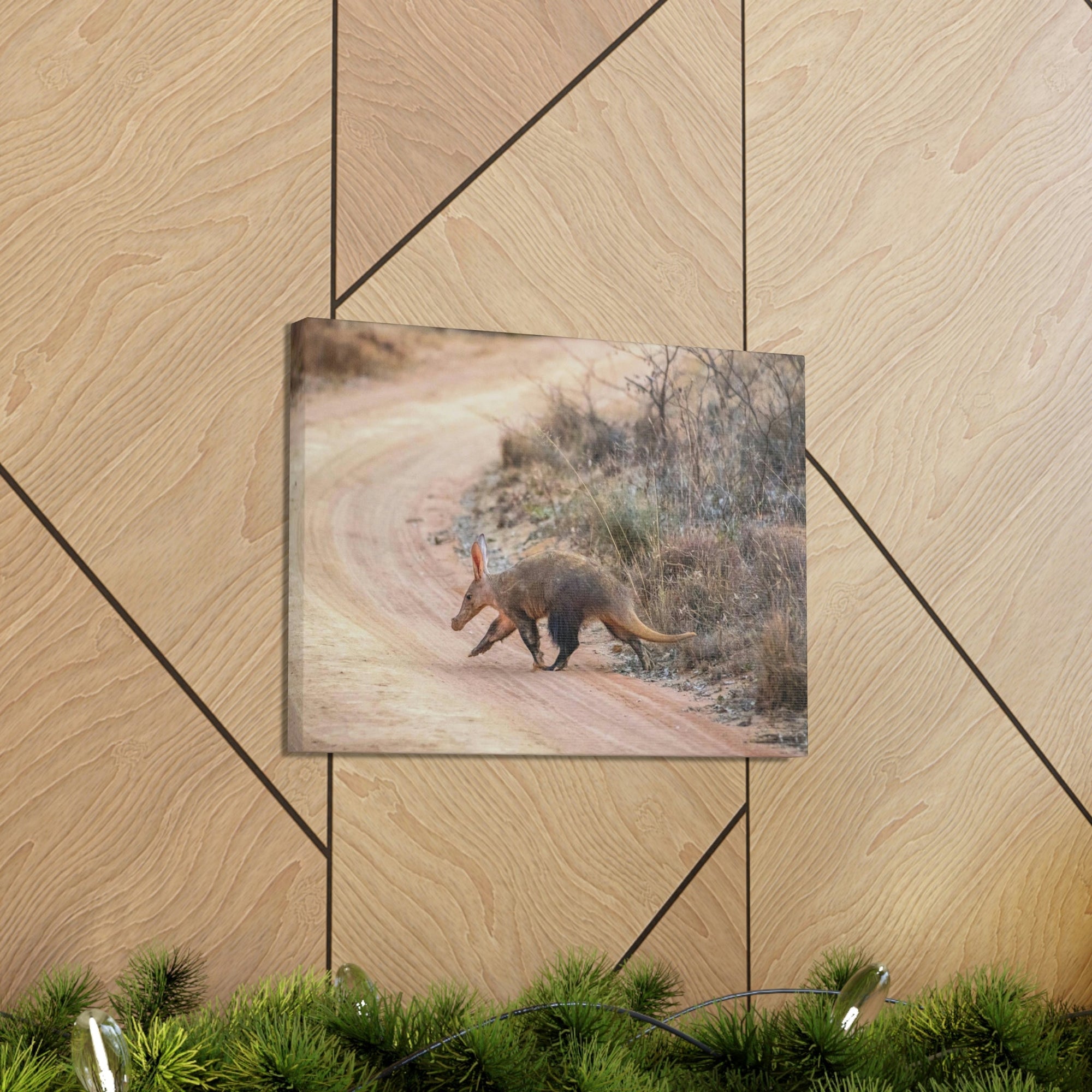 Scripture Walls Aardvark Hunting Aardvark on Hunt Print Animal Wall Art Wildlife Canvas Prints Wall Art Ready to Hang Unframed-Express Your Love Gifts