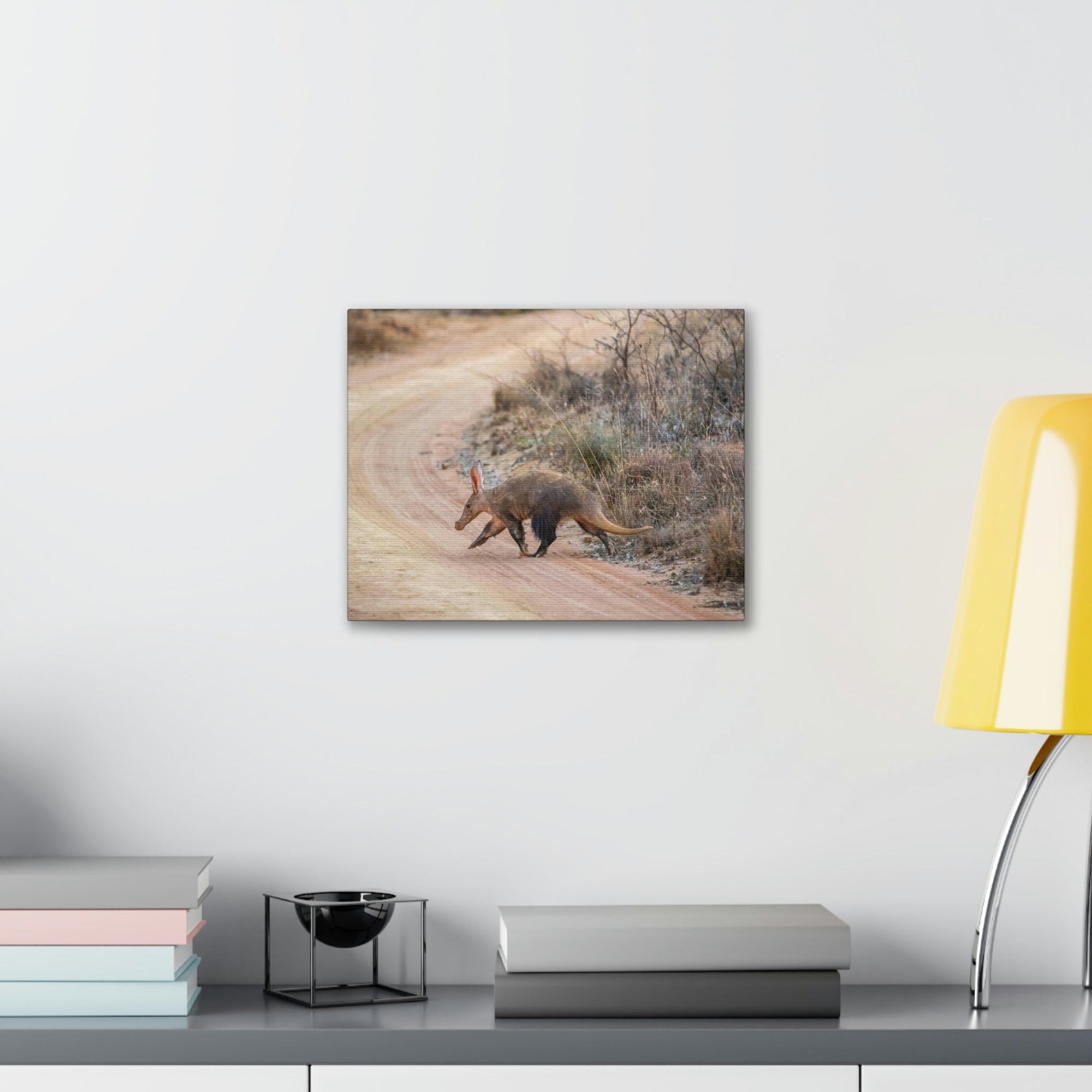 Scripture Walls Aardvark Hunting Aardvark on Hunt Print Animal Wall Art Wildlife Canvas Prints Wall Art Ready to Hang Unframed-Express Your Love Gifts