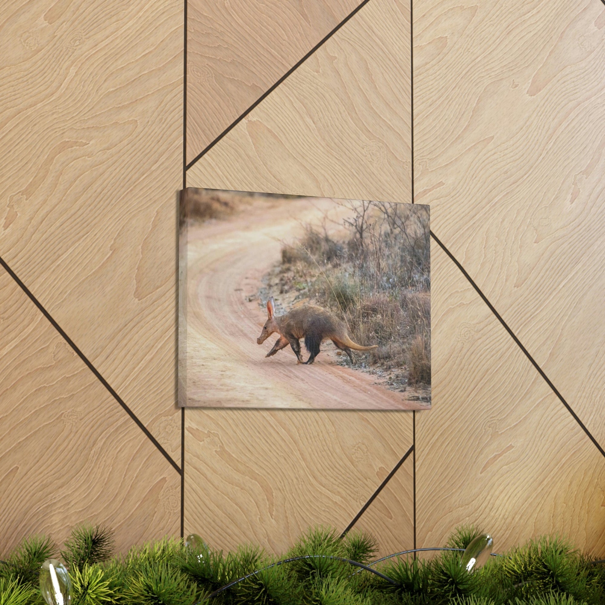 Scripture Walls Aardvark Hunting Aardvark on Hunt Print Animal Wall Art Wildlife Canvas Prints Wall Art Ready to Hang Unframed-Express Your Love Gifts