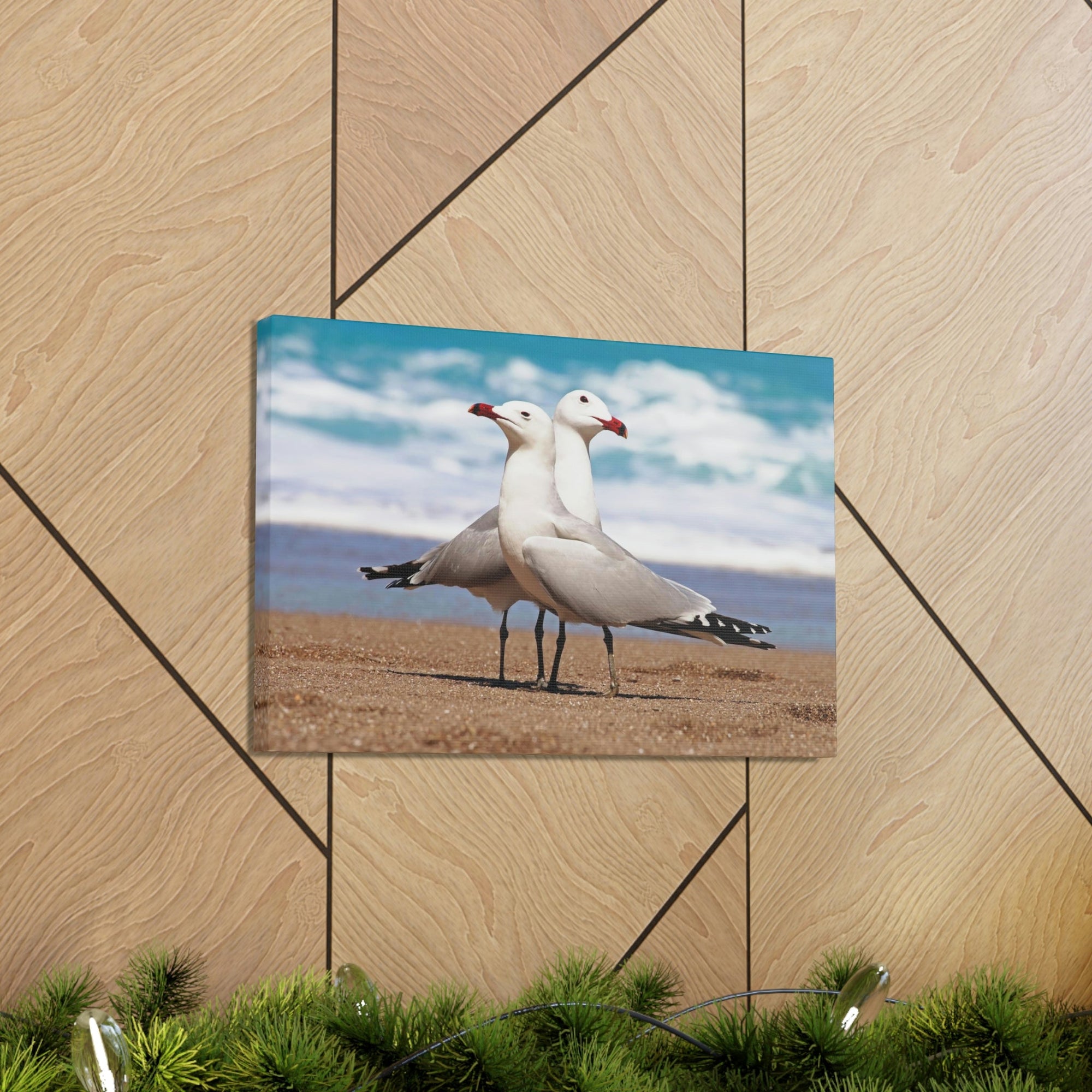 Scripture Walls Albatross Couple Albatross Troop Print Animal Wall Art Wildlife Canvas Prints Wall Art Ready to Hang Unframed-Express Your Love Gifts