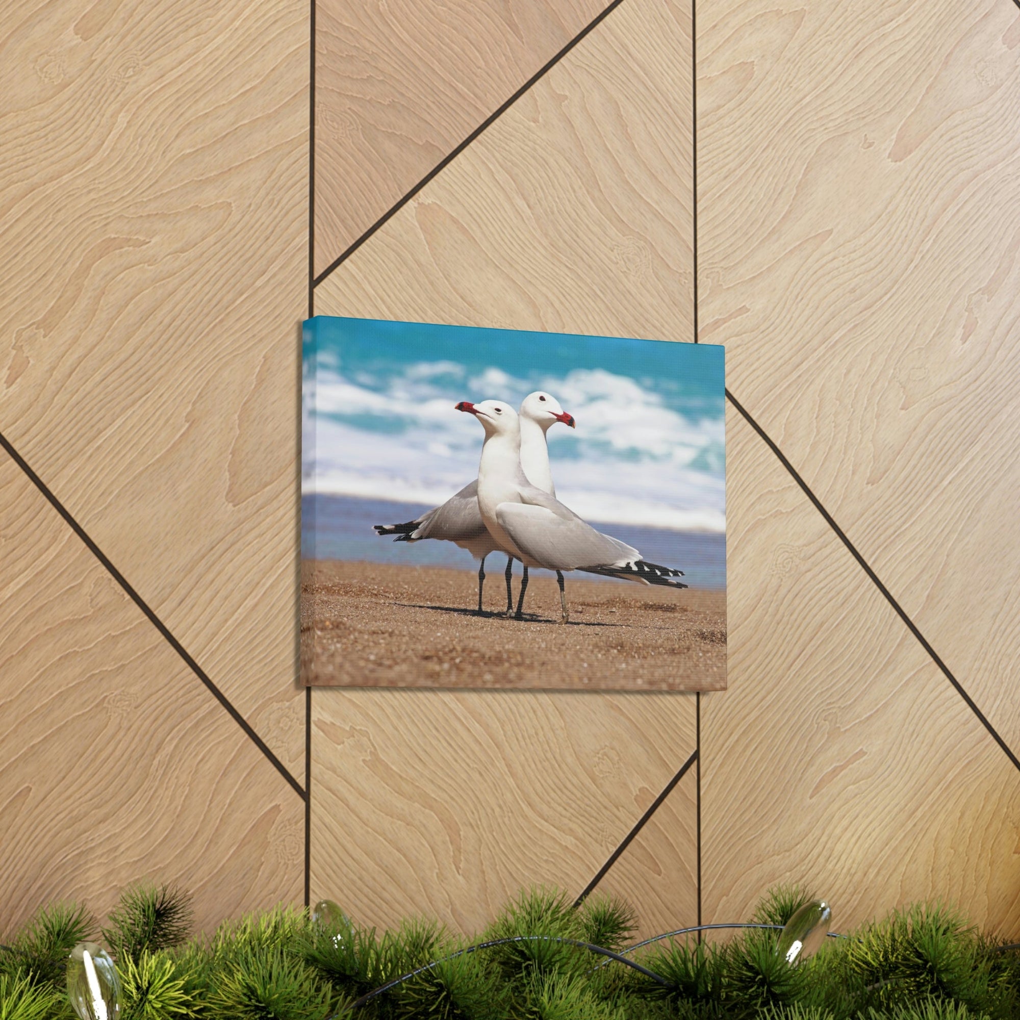 Scripture Walls Albatross Couple Albatross Troop Print Animal Wall Art Wildlife Canvas Prints Wall Art Ready to Hang Unframed-Express Your Love Gifts