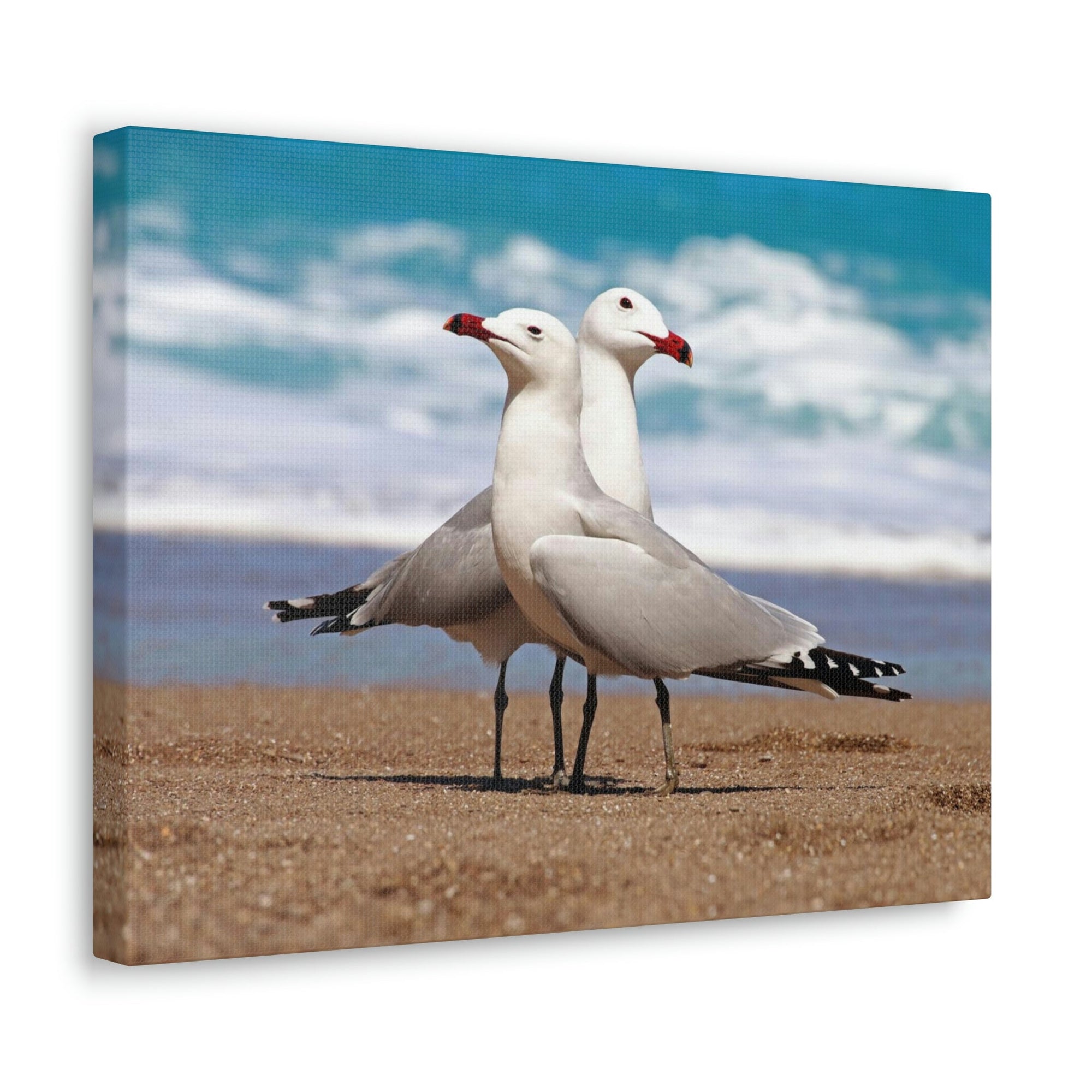 Scripture Walls Albatross Couple Albatross Troop Print Animal Wall Art Wildlife Canvas Prints Wall Art Ready to Hang Unframed-Express Your Love Gifts