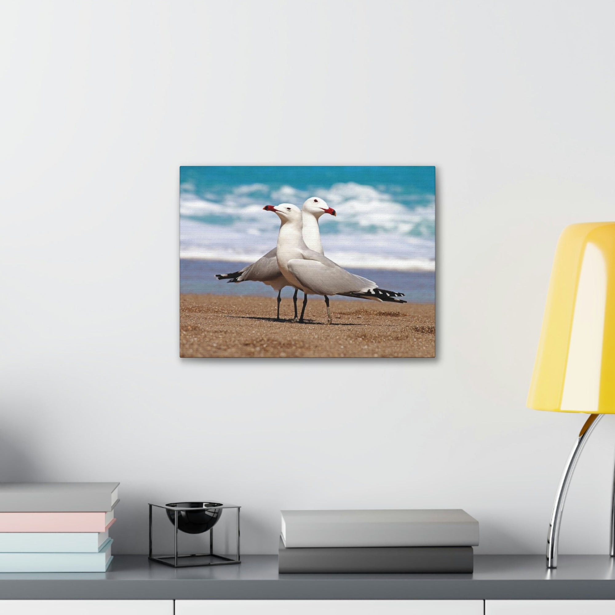 Scripture Walls Albatross Couple Albatross Troop Print Animal Wall Art Wildlife Canvas Prints Wall Art Ready to Hang Unframed-Express Your Love Gifts