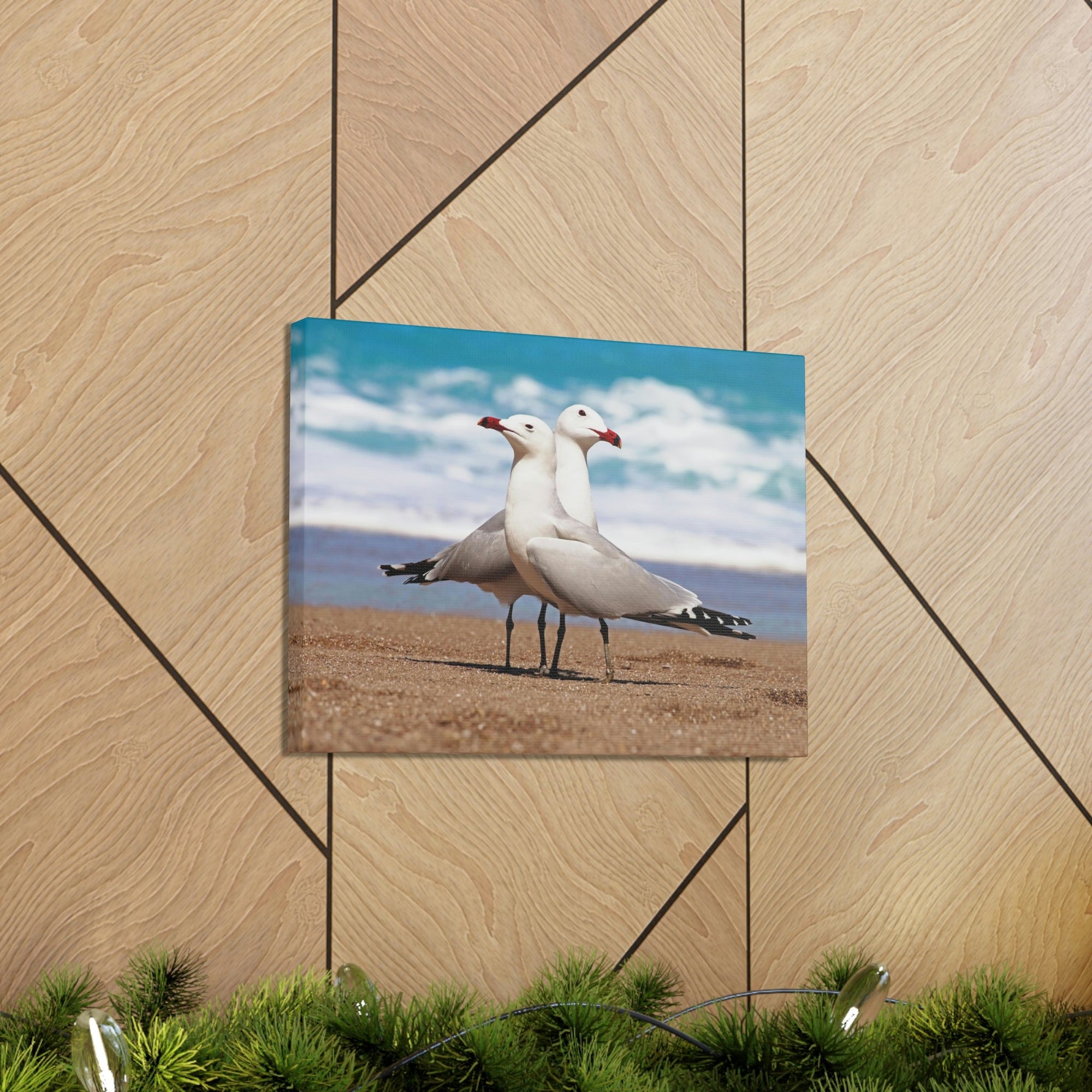 Scripture Walls Albatross Couple Albatross Troop Print Animal Wall Art Wildlife Canvas Prints Wall Art Ready to Hang Unframed-Express Your Love Gifts