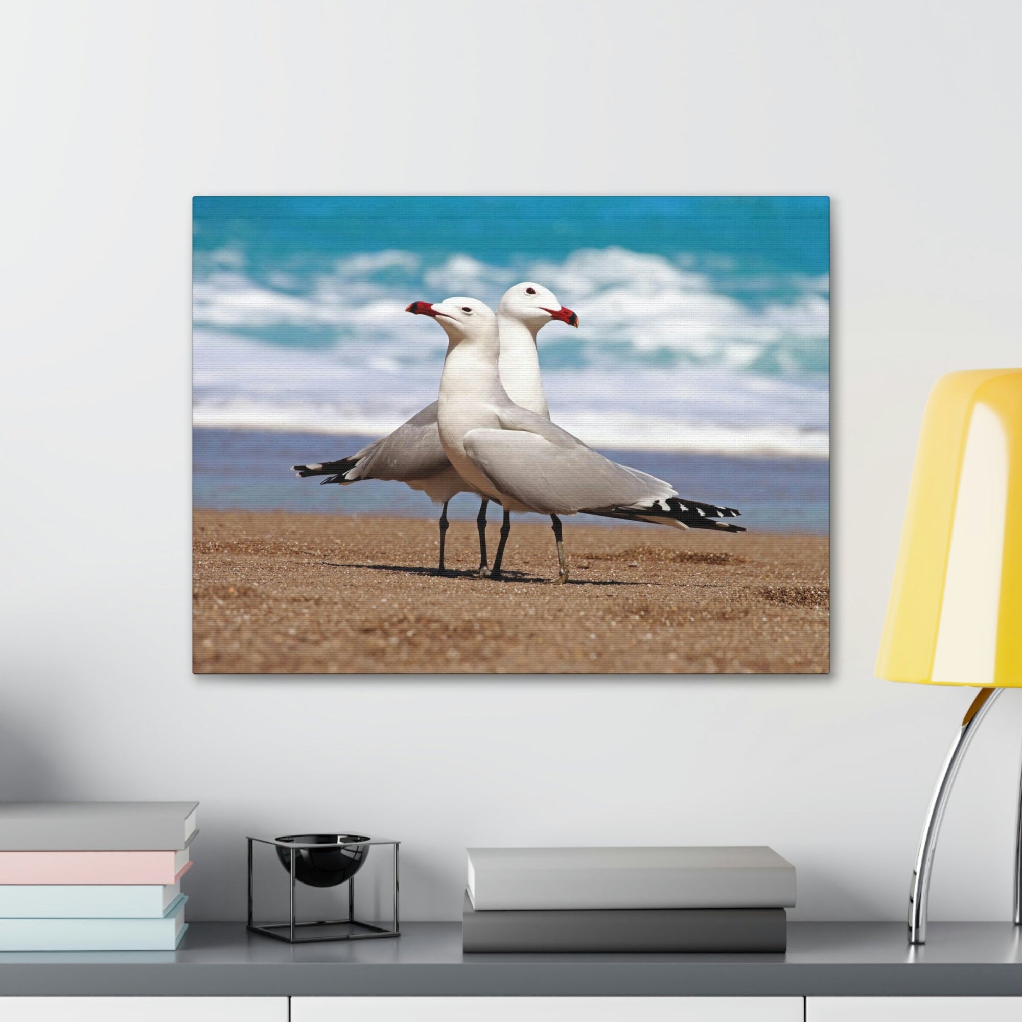 Scripture Walls Albatross Couple Albatross Troop Print Animal Wall Art Wildlife Canvas Prints Wall Art Ready to Hang Unframed-Express Your Love Gifts