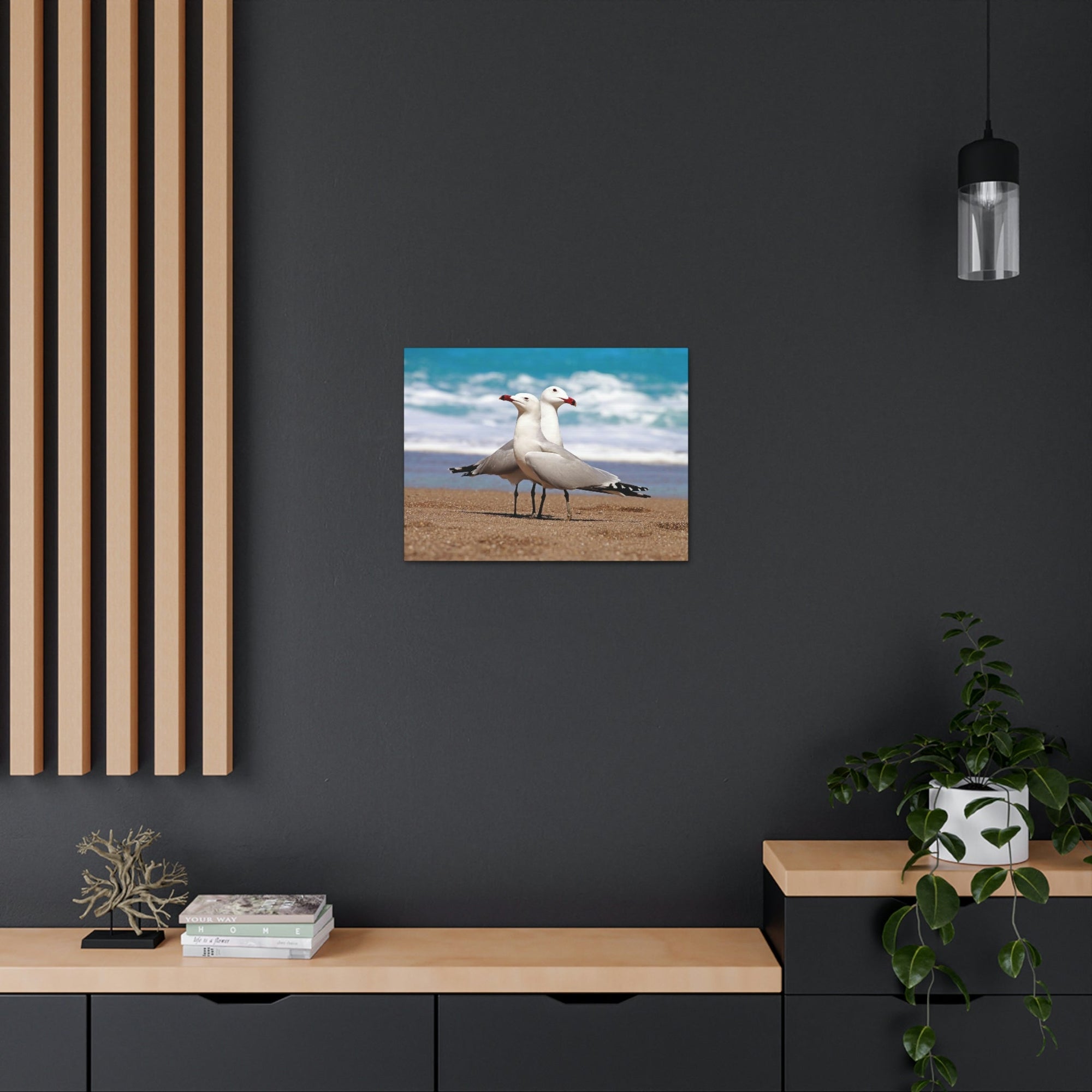 Scripture Walls Albatross Couple Albatross Troop Print Animal Wall Art Wildlife Canvas Prints Wall Art Ready to Hang Unframed-Express Your Love Gifts