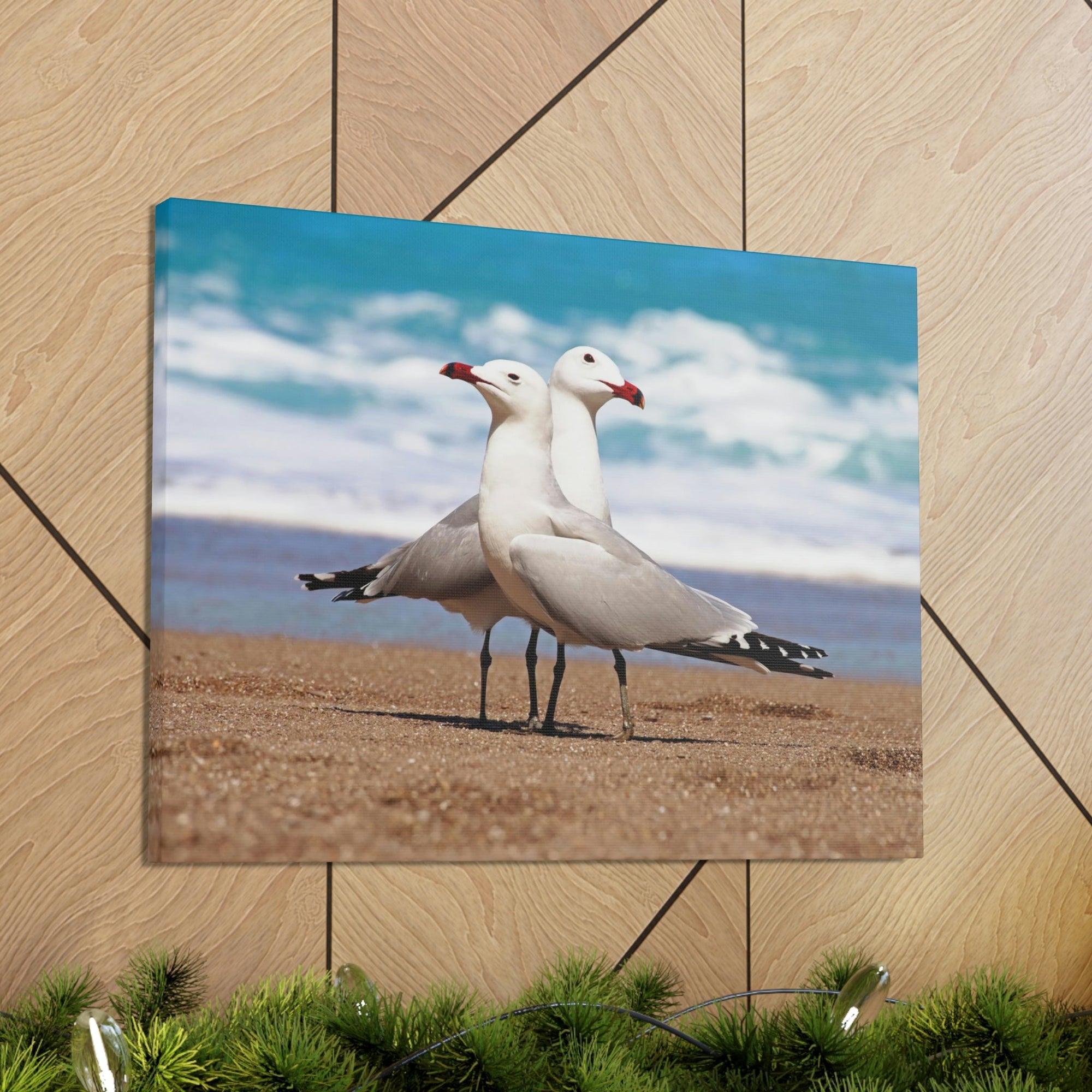 Scripture Walls Albatross Couple Albatross Troop Print Animal Wall Art Wildlife Canvas Prints Wall Art Ready to Hang Unframed-Express Your Love Gifts