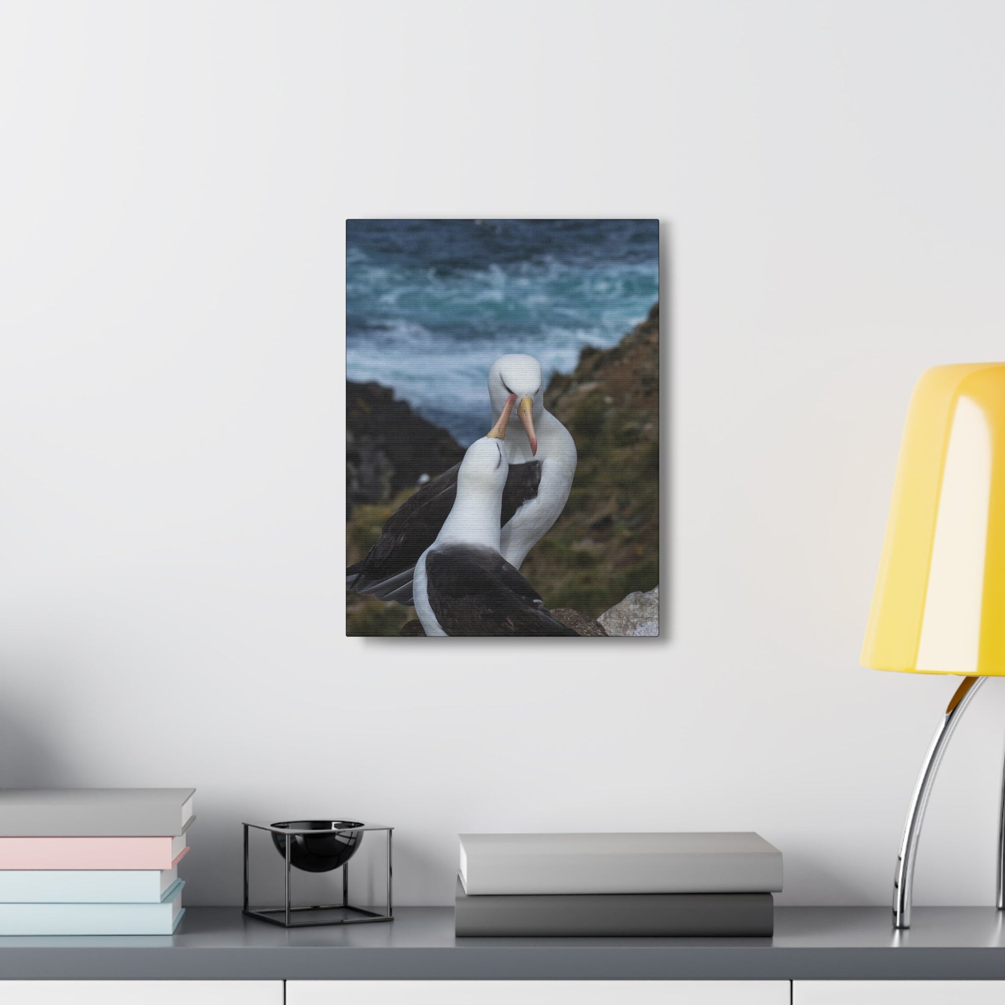 Albatross Couple Canvas Gallery Wraps Unframed-Express Your Love Gifts