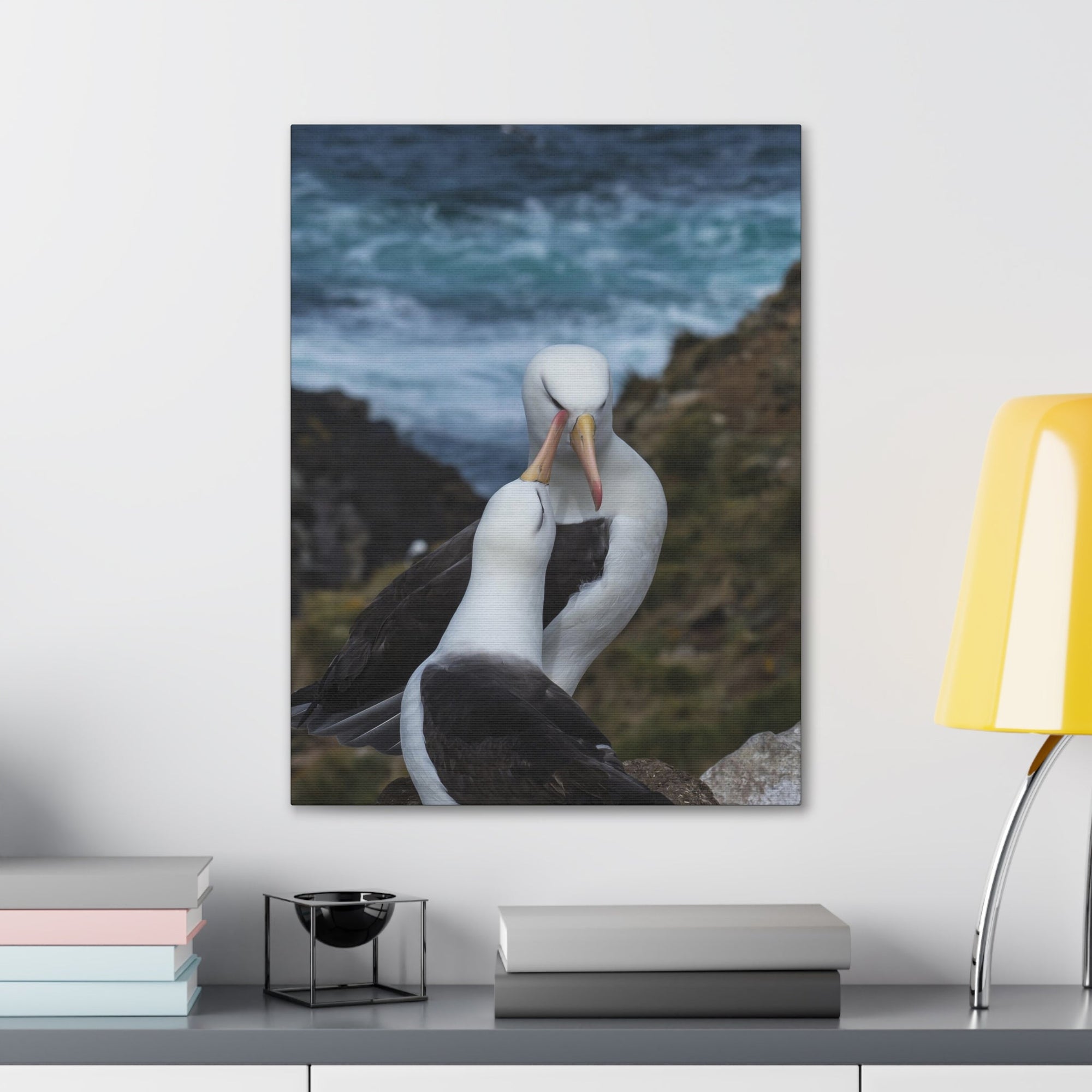 Albatross Couple Canvas Gallery Wraps Unframed-Express Your Love Gifts