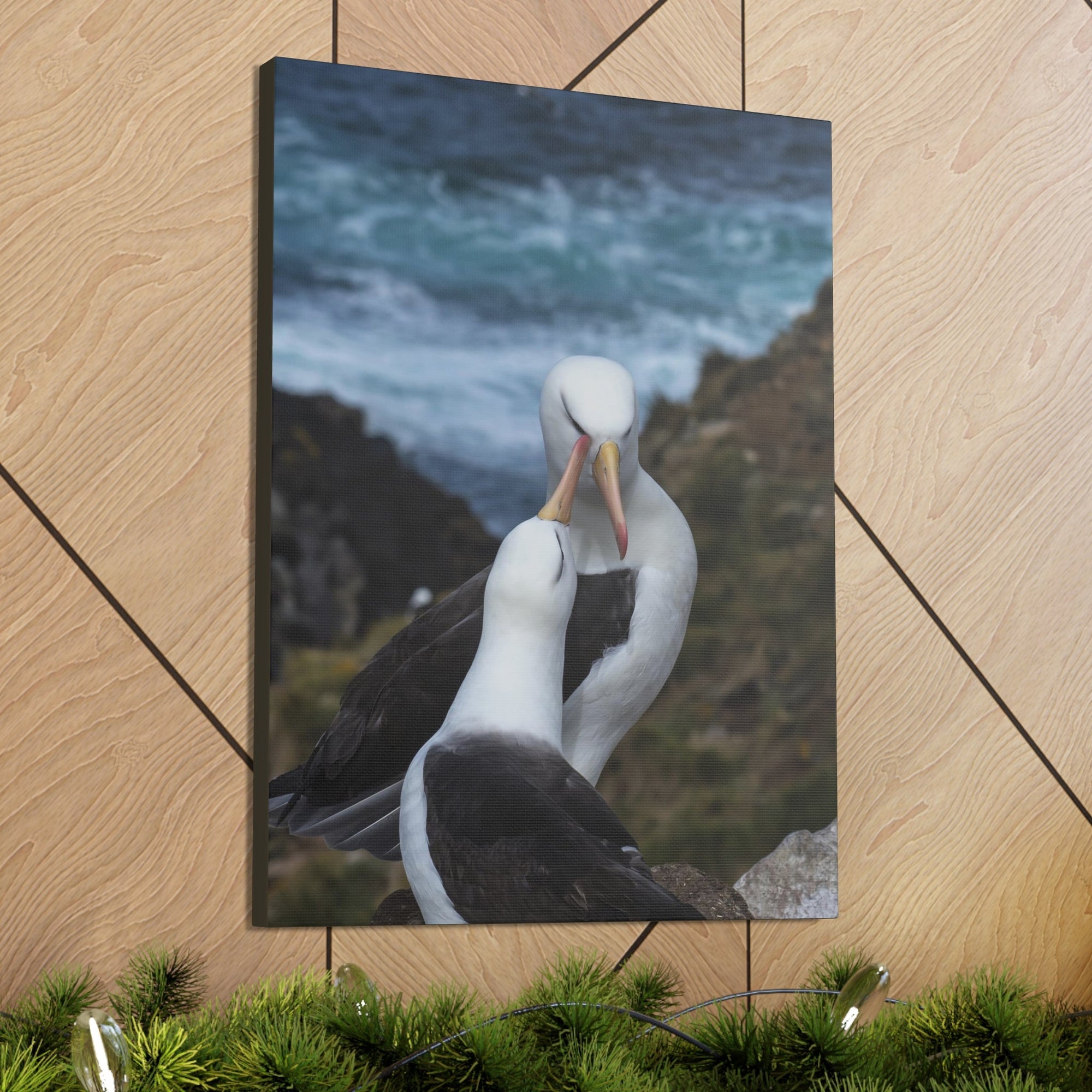 Albatross Couple Canvas Gallery Wraps Unframed-Express Your Love Gifts