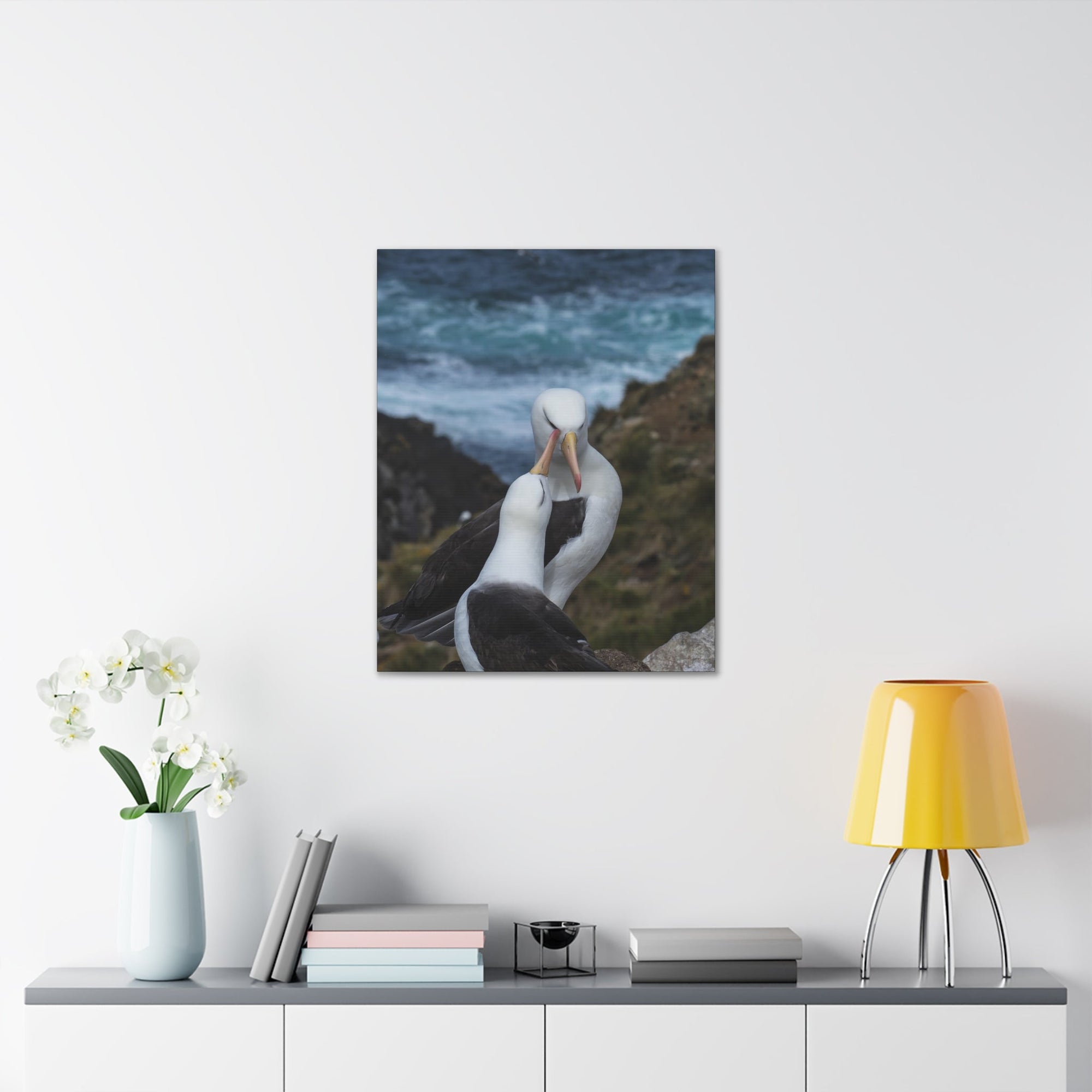 Albatross Couple Canvas Gallery Wraps Unframed-Express Your Love Gifts