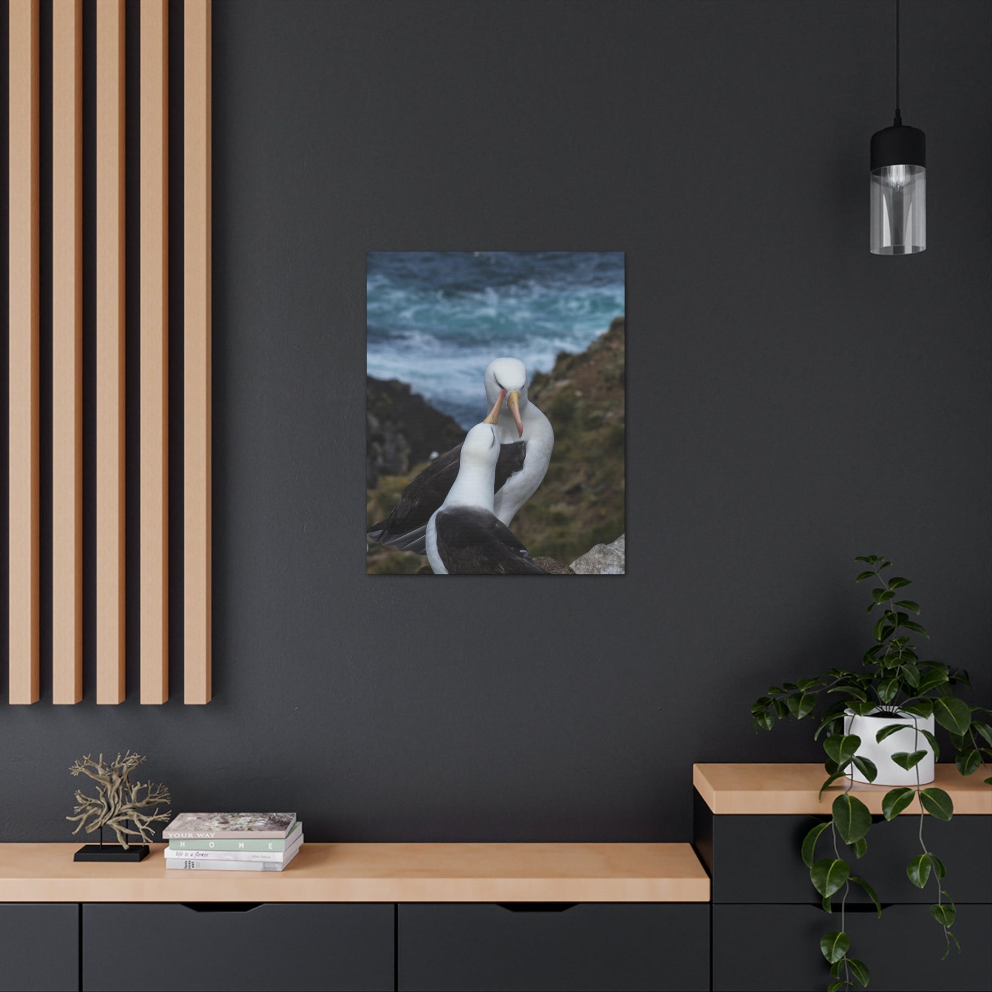 Albatross Couple Canvas Gallery Wraps Unframed-Express Your Love Gifts