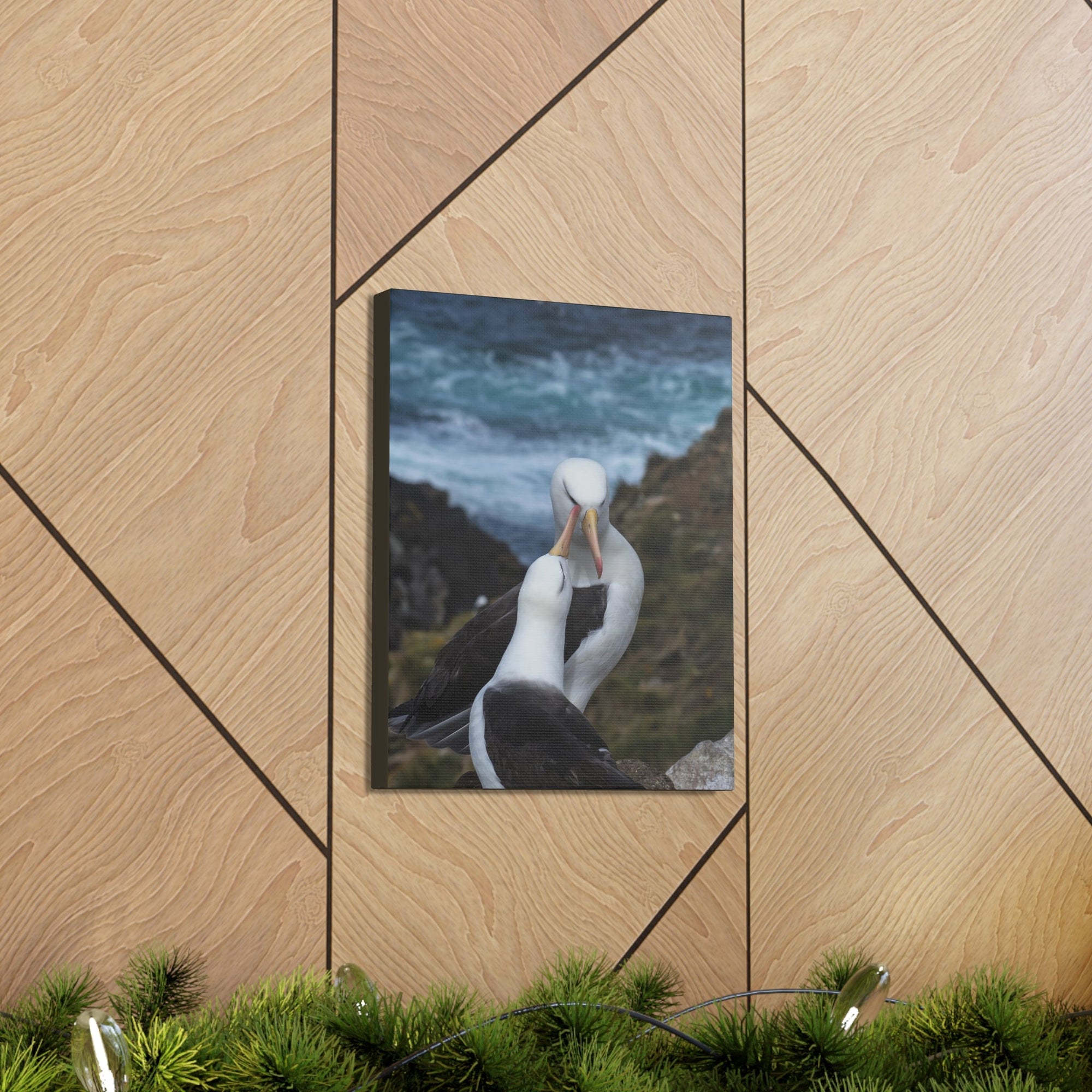 Albatross Couple Canvas Gallery Wraps Unframed-Express Your Love Gifts