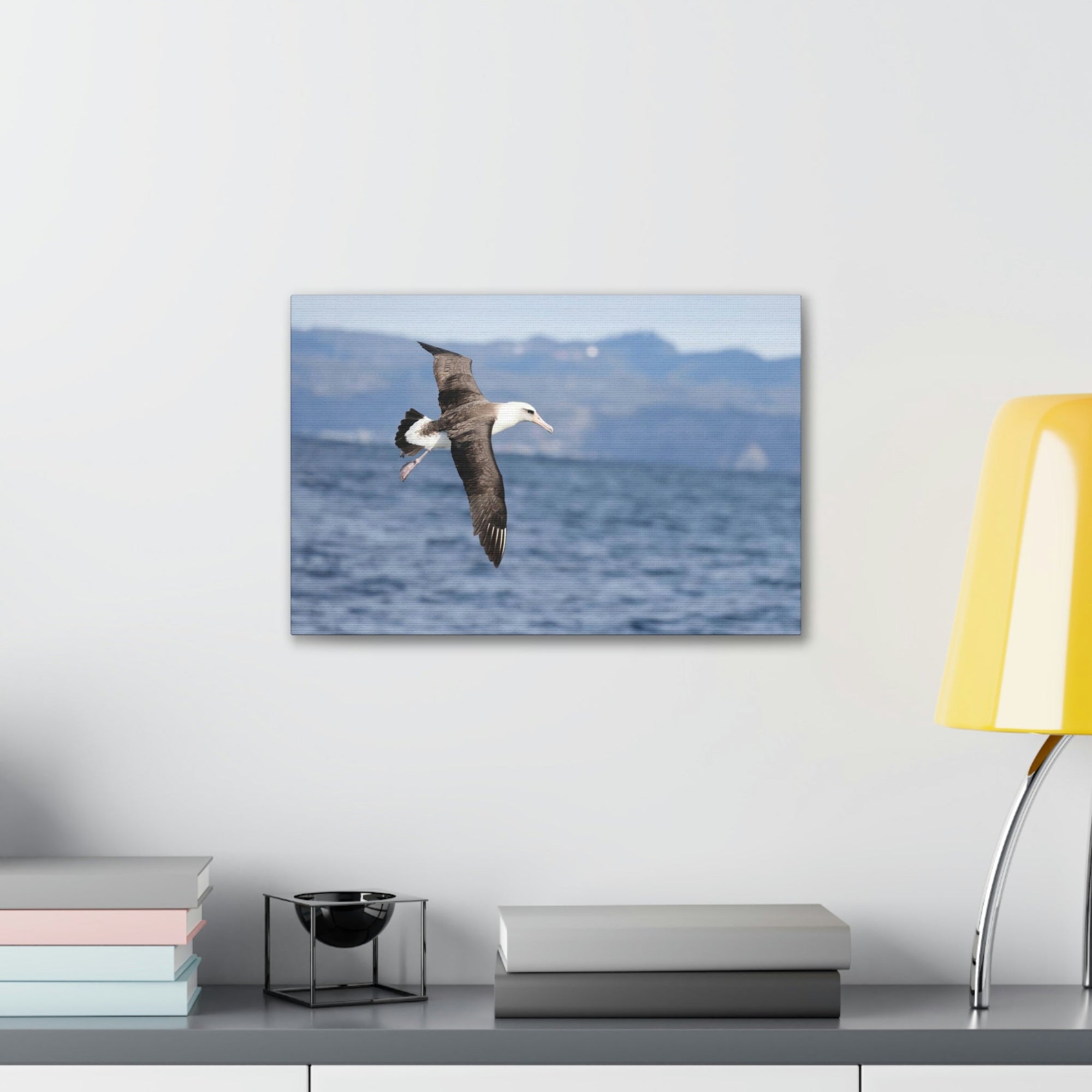 Scripture Walls Albatross Hunting Albatross on Hunt Print Animal Wall Art Wildlife Canvas Prints Wall Art Ready to Hang Unframed-Express Your Love Gifts