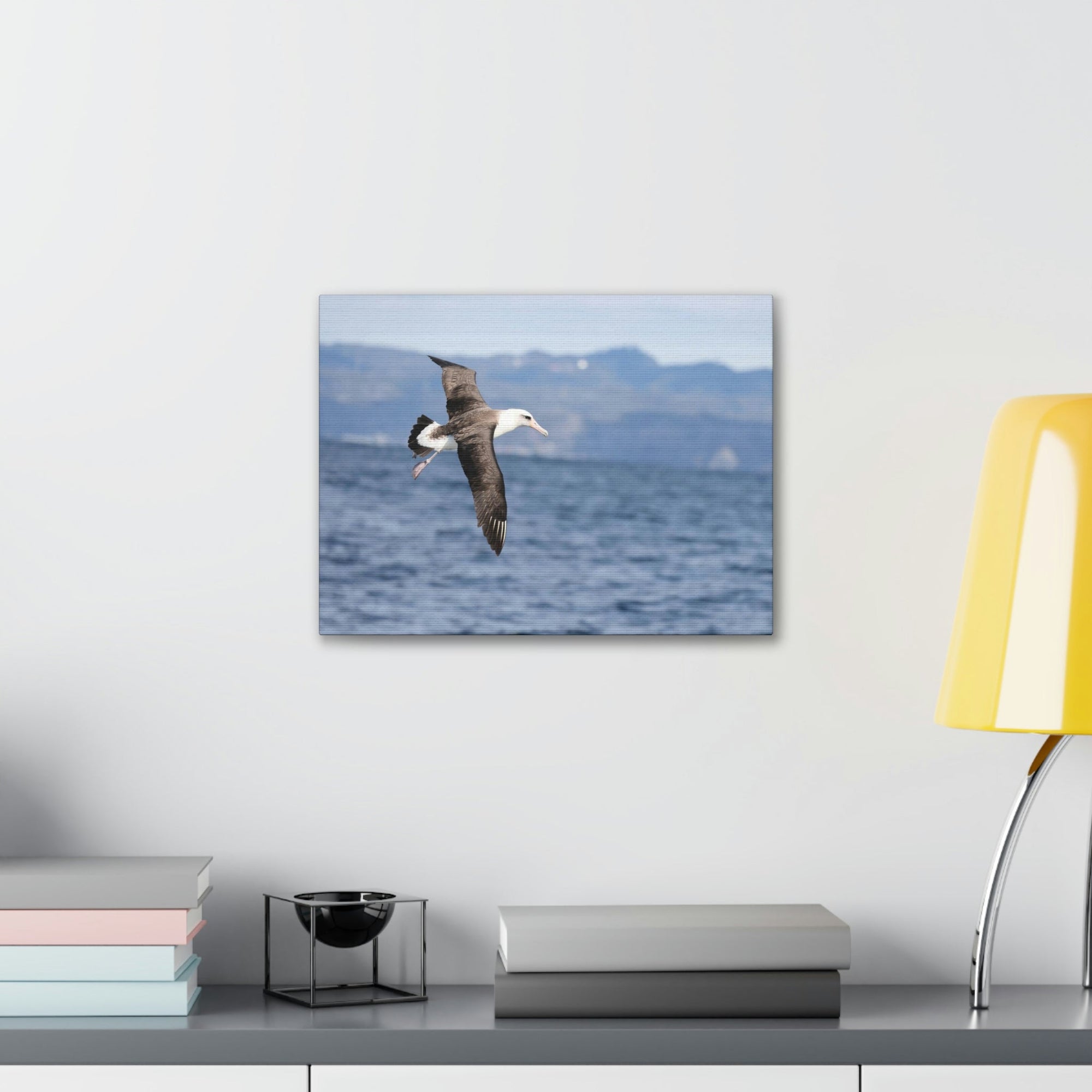 Scripture Walls Albatross Hunting Albatross on Hunt Print Animal Wall Art Wildlife Canvas Prints Wall Art Ready to Hang Unframed-Express Your Love Gifts