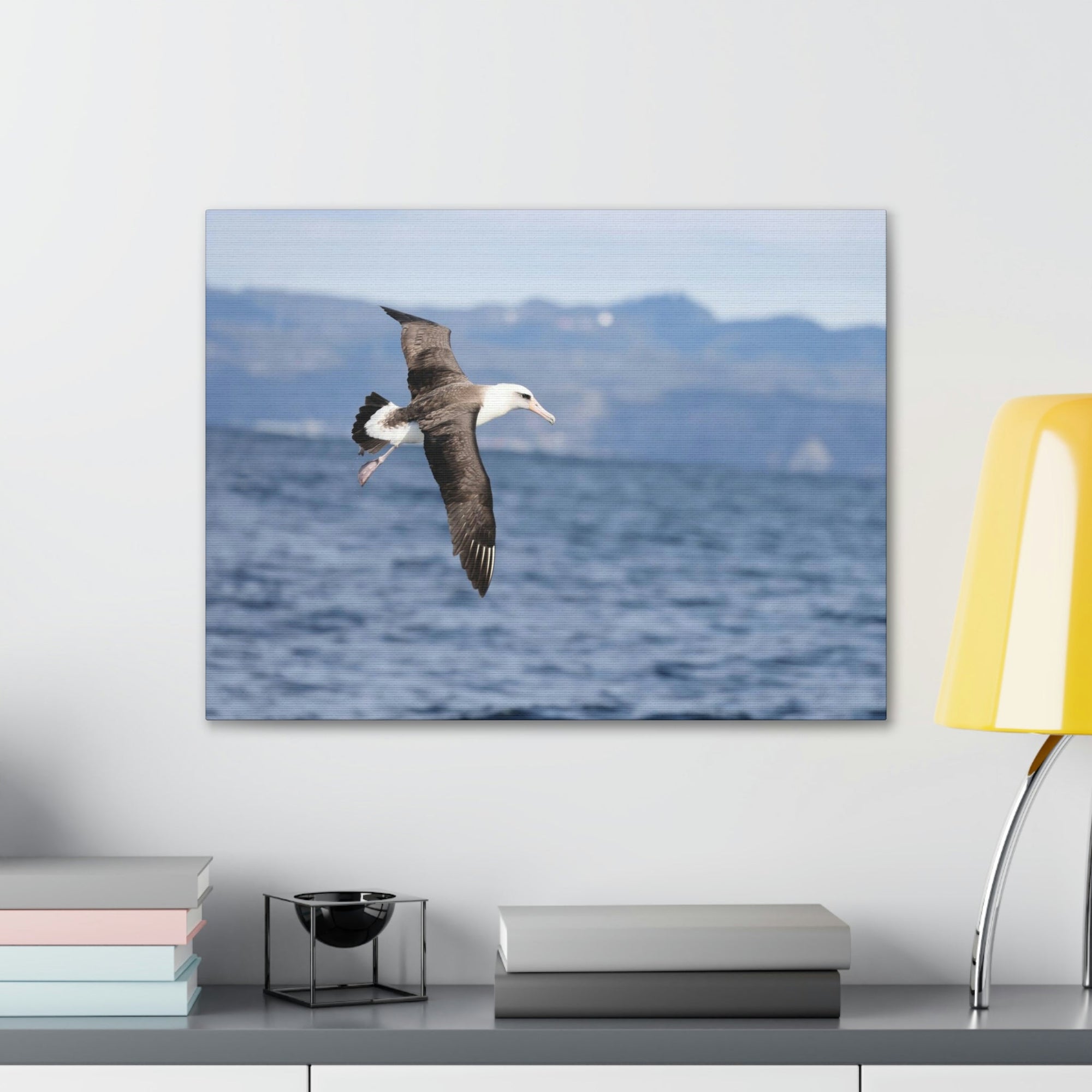 Scripture Walls Albatross Hunting Albatross on Hunt Print Animal Wall Art Wildlife Canvas Prints Wall Art Ready to Hang Unframed-Express Your Love Gifts