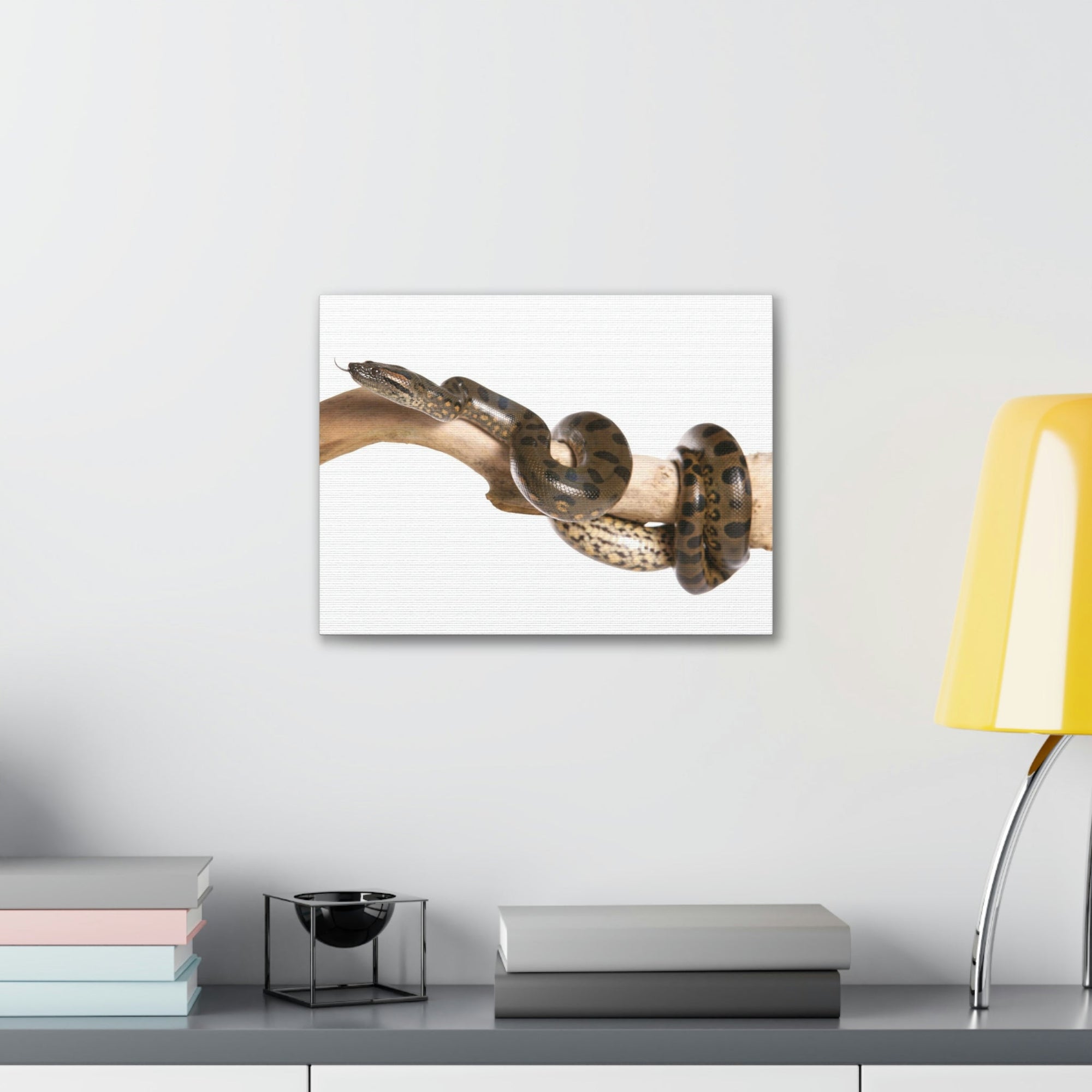 Scripture Walls Anaconda Hunting Anaconda on Hunt Print Animal Wall Art Wildlife Canvas Prints Wall Art Ready to Hang Unframed-Express Your Love Gifts