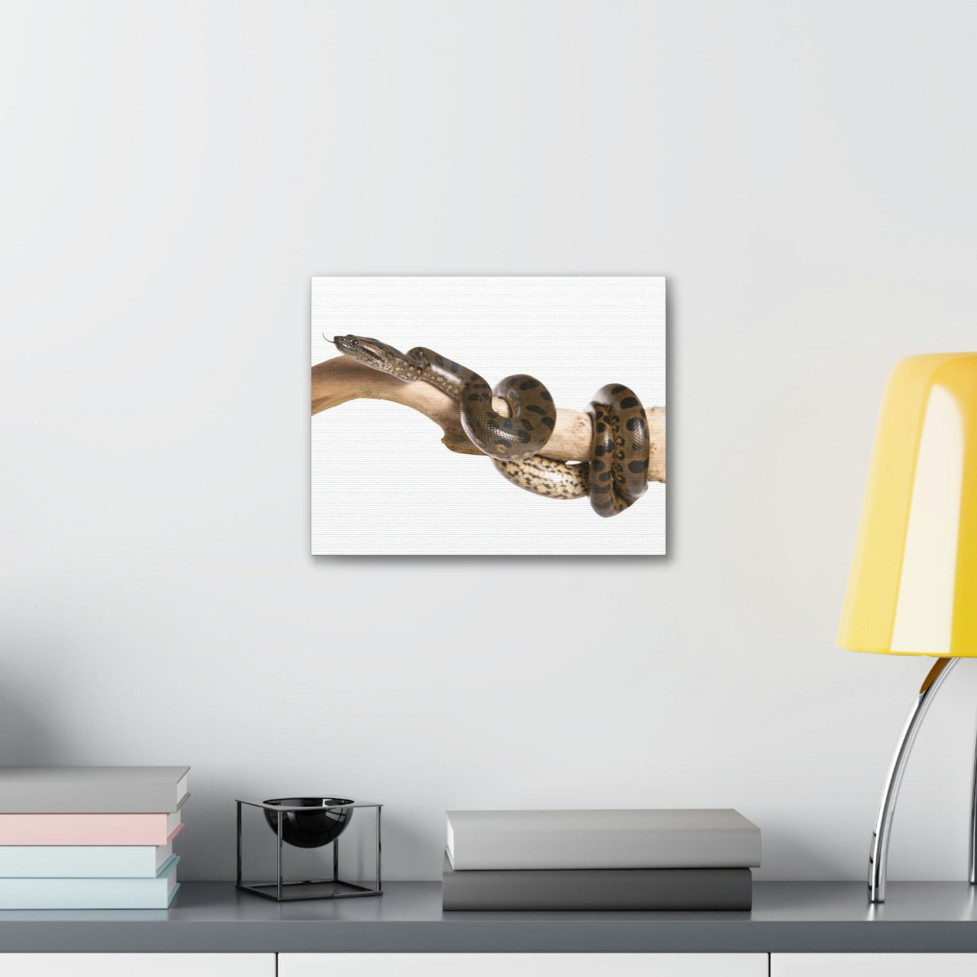 Scripture Walls Anaconda Hunting Anaconda on Hunt Print Animal Wall Art Wildlife Canvas Prints Wall Art Ready to Hang Unframed-Express Your Love Gifts