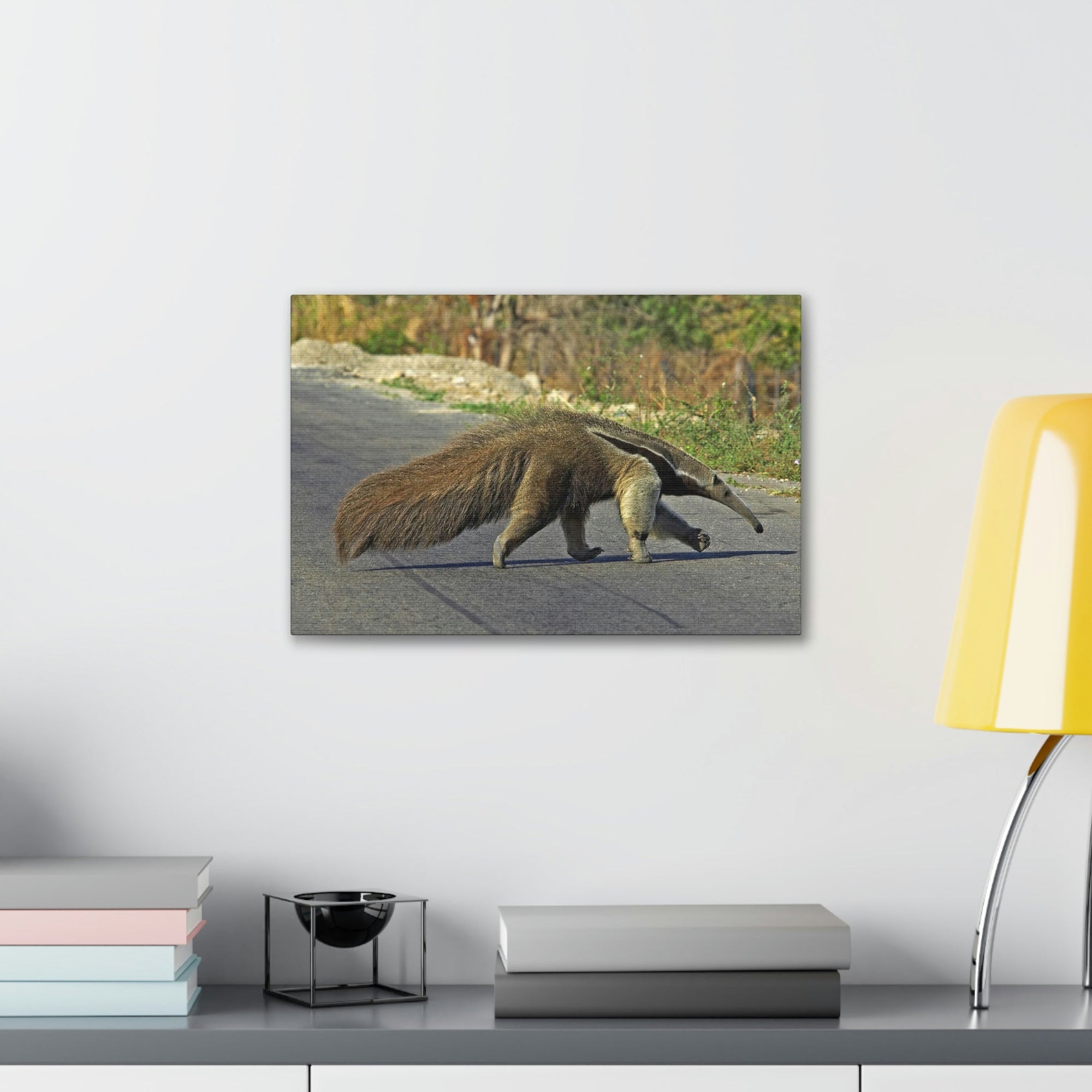 Scripture Walls Anteater Hunting Anteater on Hunt Print Animal Wall Art Wildlife Canvas Prints Wall Art Ready to Hang Unframed-Express Your Love Gifts