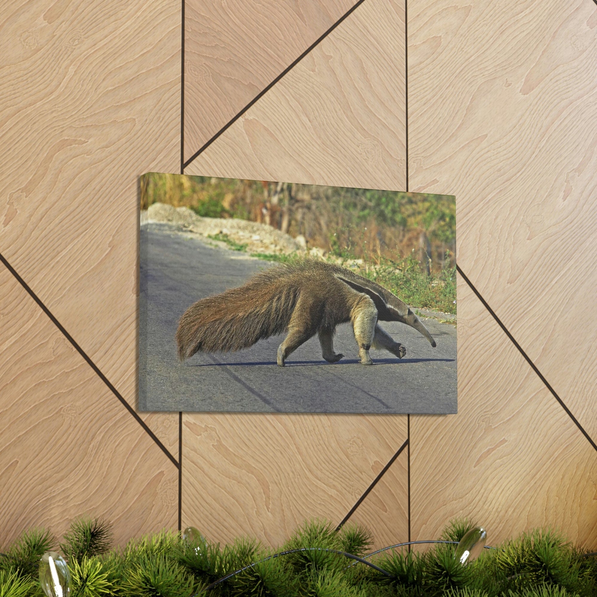 Scripture Walls Anteater Hunting Anteater on Hunt Print Animal Wall Art Wildlife Canvas Prints Wall Art Ready to Hang Unframed-Express Your Love Gifts