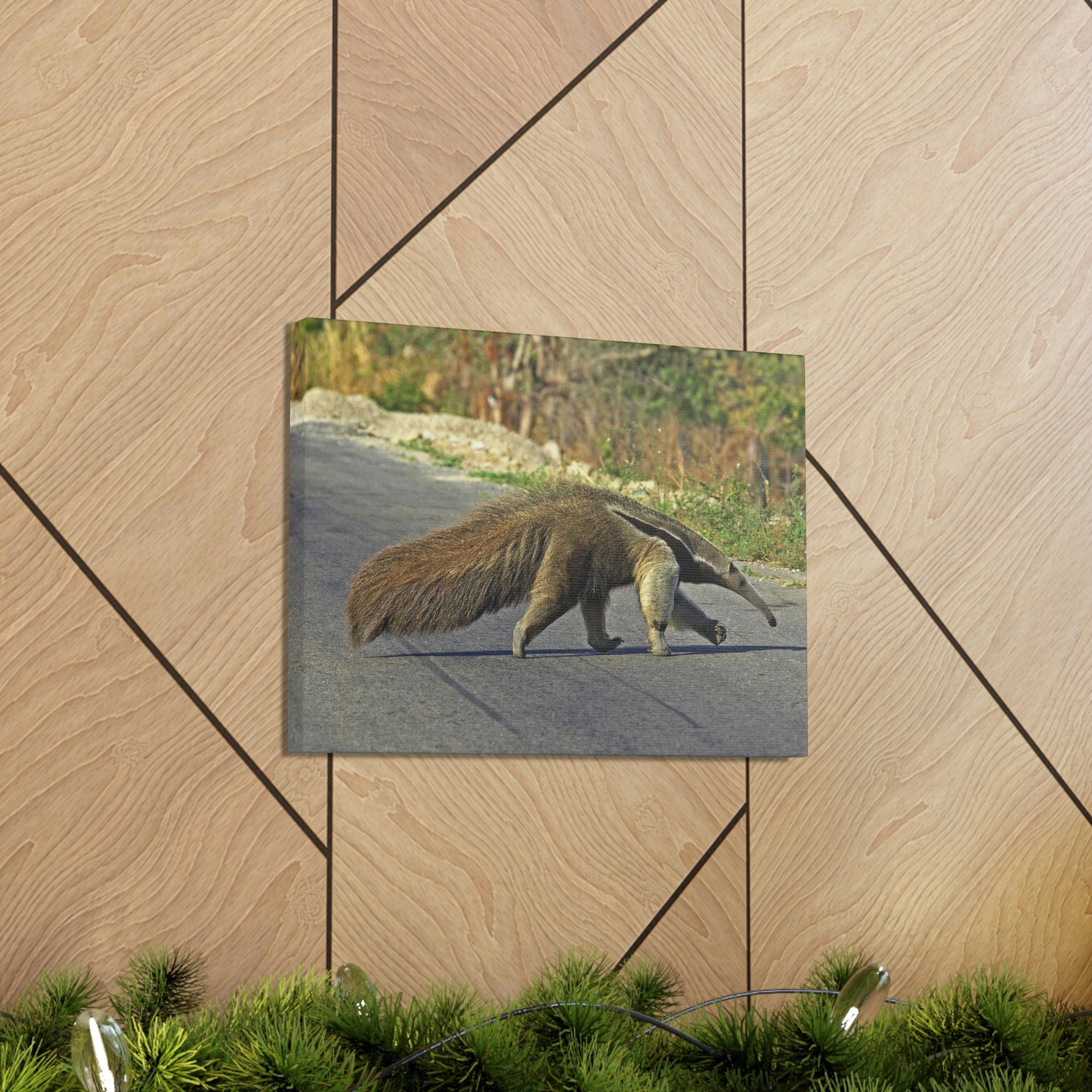 Scripture Walls Anteater Hunting Anteater on Hunt Print Animal Wall Art Wildlife Canvas Prints Wall Art Ready to Hang Unframed-Express Your Love Gifts