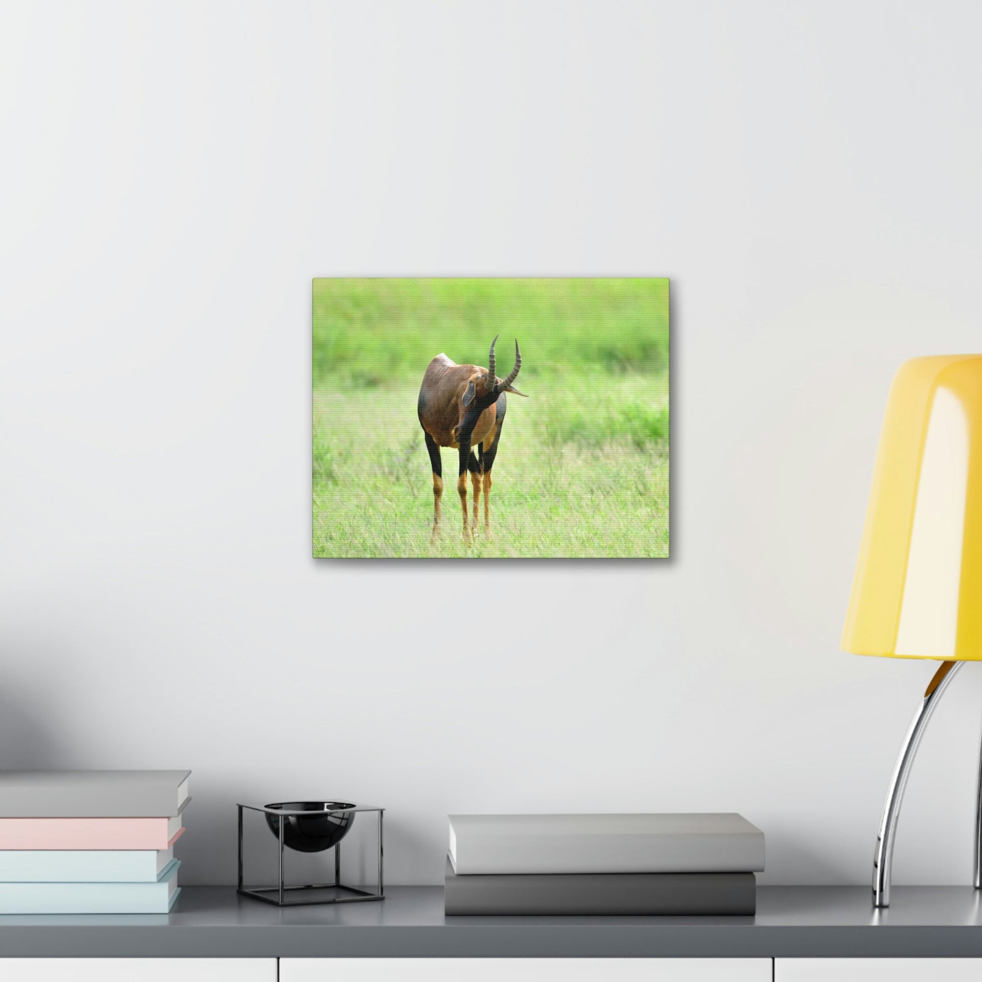 Scripture Walls Antelope Hunting Antelope on Hunt Print Animal Wall Art Wildlife Canvas Prints Wall Art Ready to Hang Unframed-Express Your Love Gifts