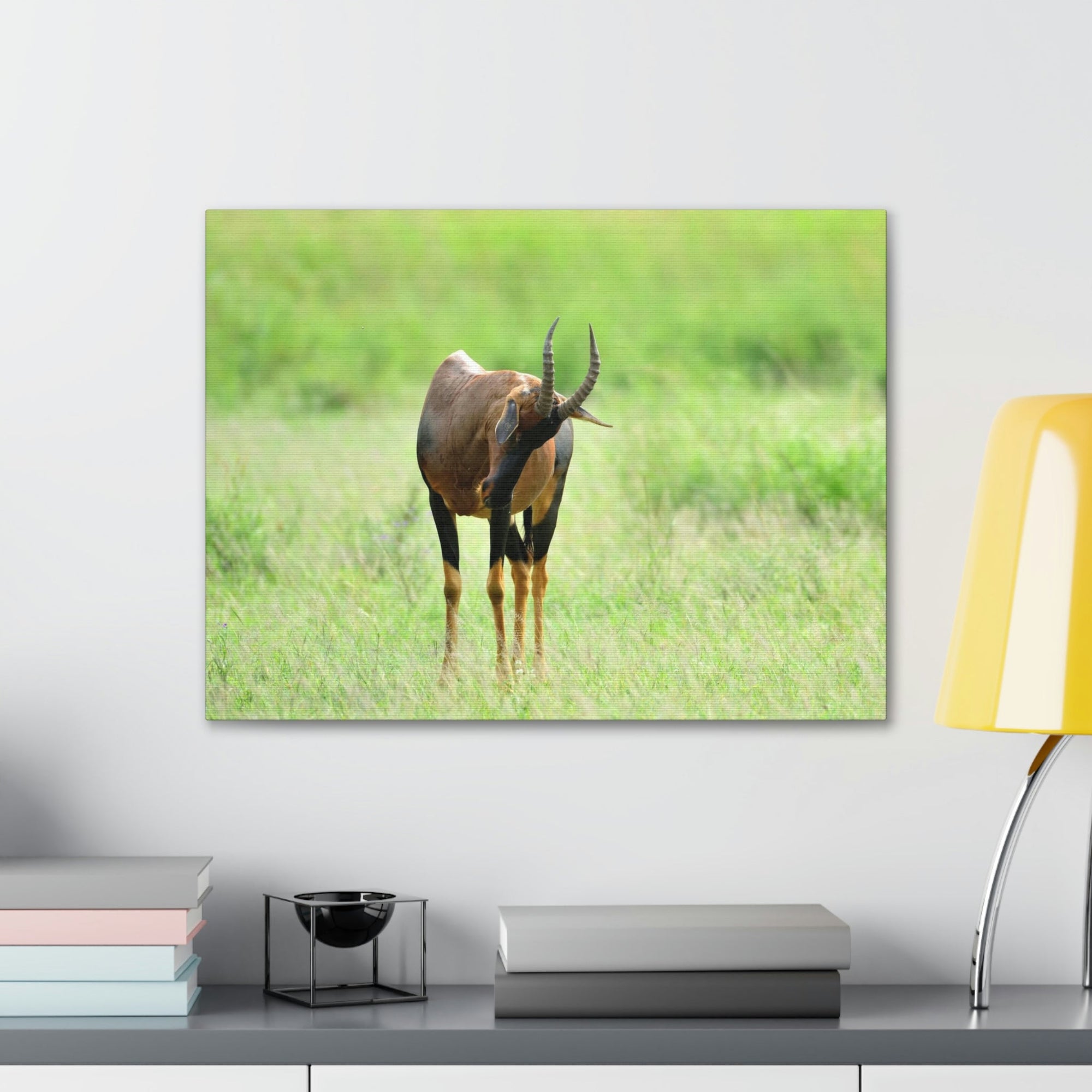 Scripture Walls Antelope Hunting Antelope on Hunt Print Animal Wall Art Wildlife Canvas Prints Wall Art Ready to Hang Unframed-Express Your Love Gifts