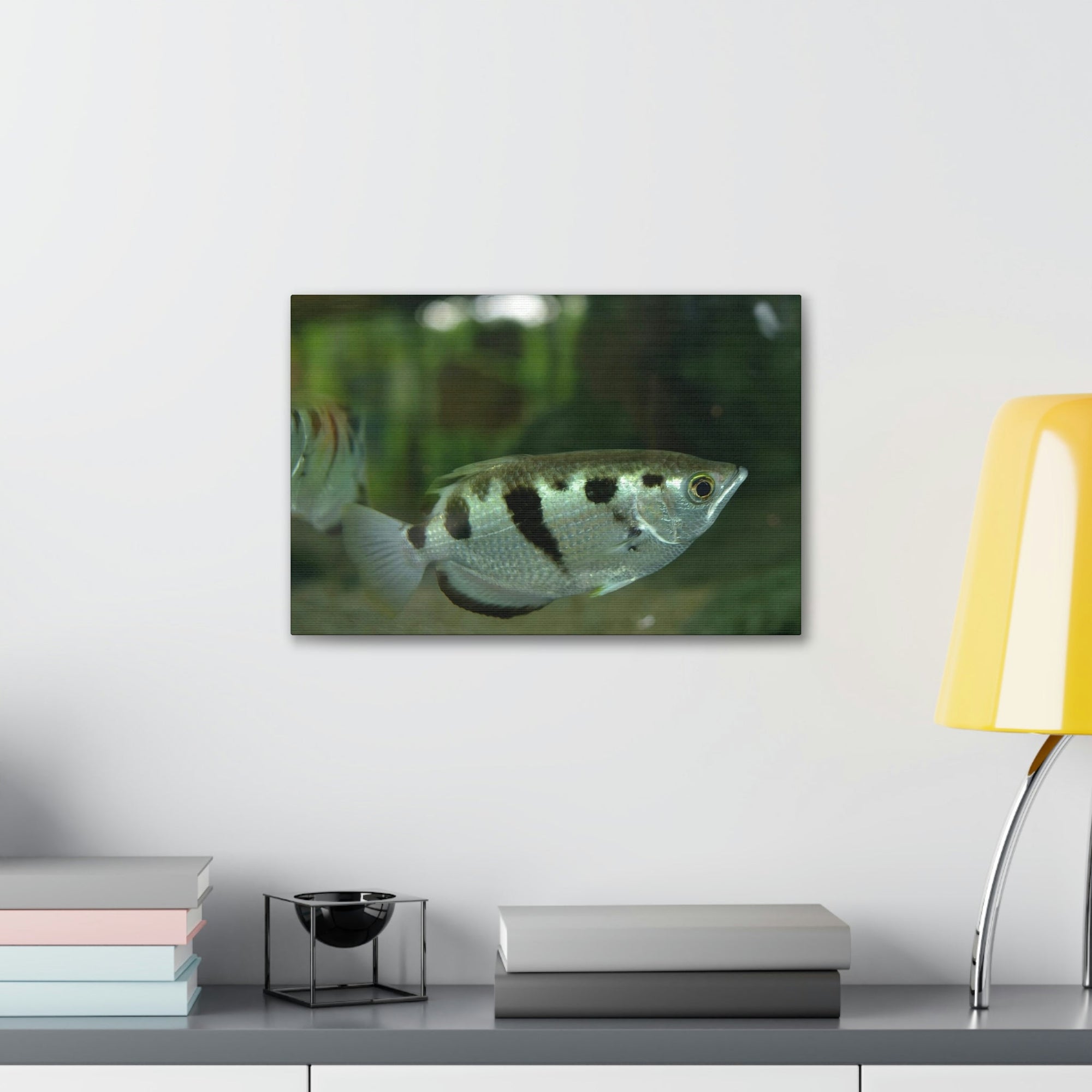 Scripture Walls Archer Fish Hunting Archer Fish on Hunt Print Animal Wall Art Wildlife Canvas Prints Wall Art Ready to Hang Unframed-Express Your Love Gifts