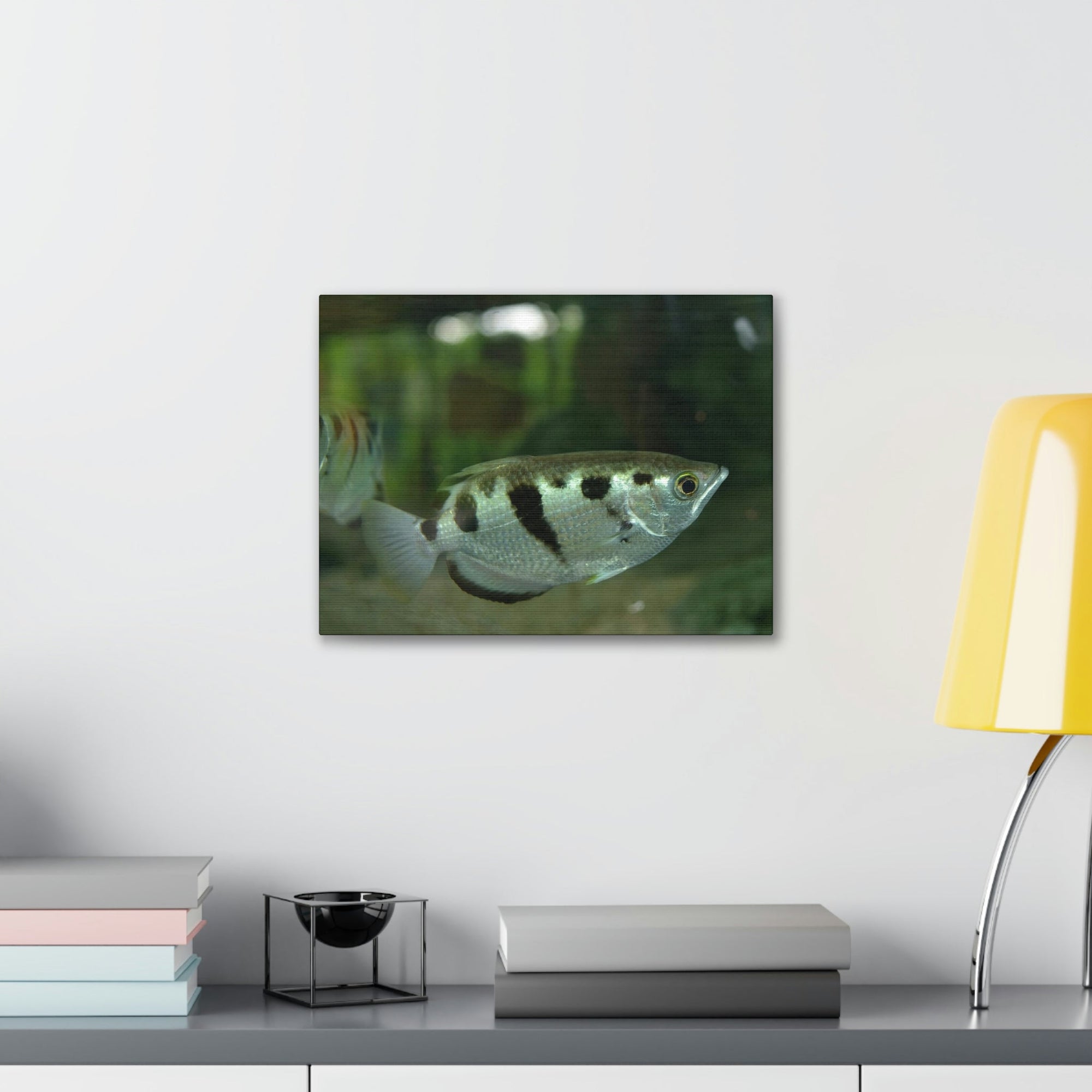 Scripture Walls Archer Fish Hunting Archer Fish on Hunt Print Animal Wall Art Wildlife Canvas Prints Wall Art Ready to Hang Unframed-Express Your Love Gifts