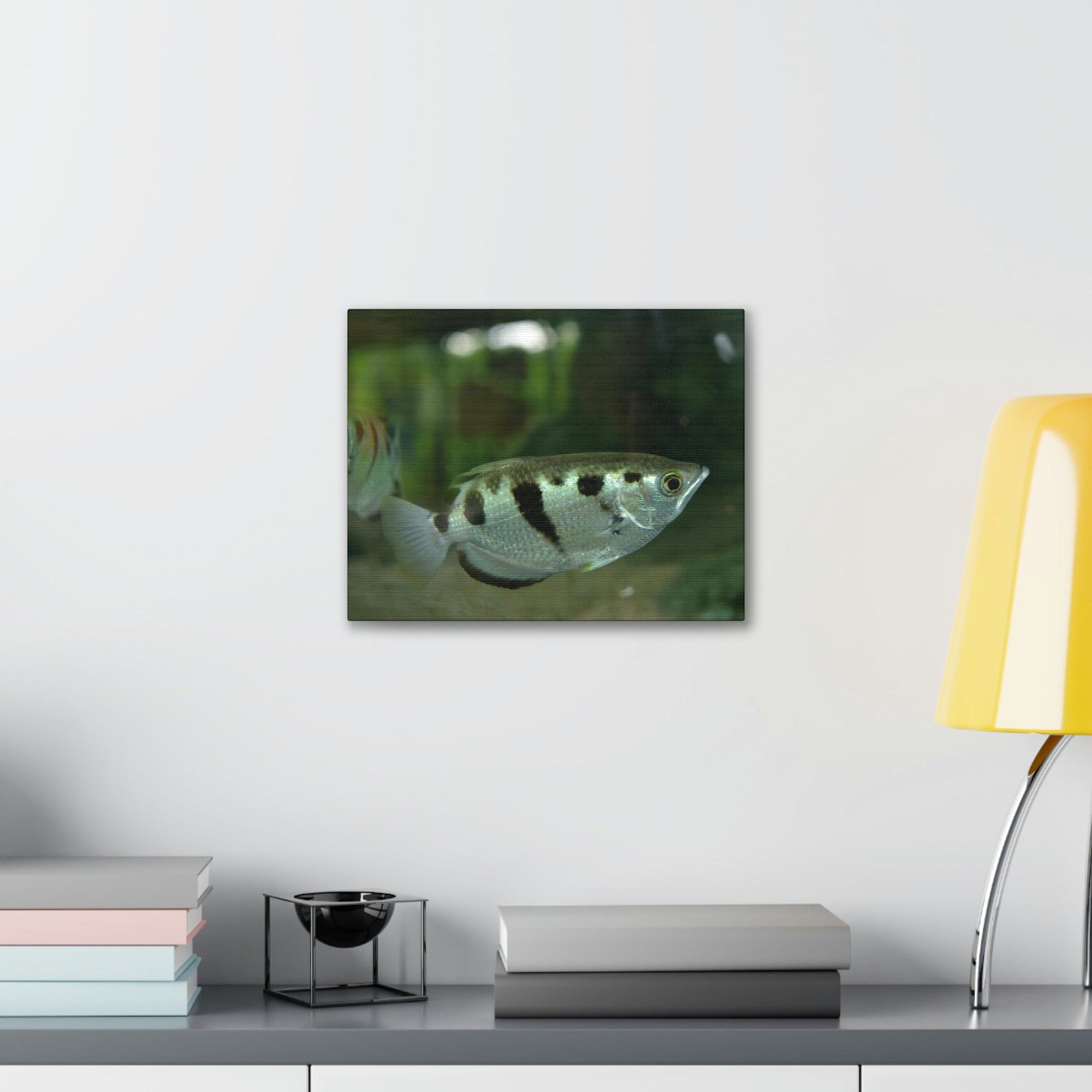 Scripture Walls Archer Fish Hunting Archer Fish on Hunt Print Animal Wall Art Wildlife Canvas Prints Wall Art Ready to Hang Unframed-Express Your Love Gifts