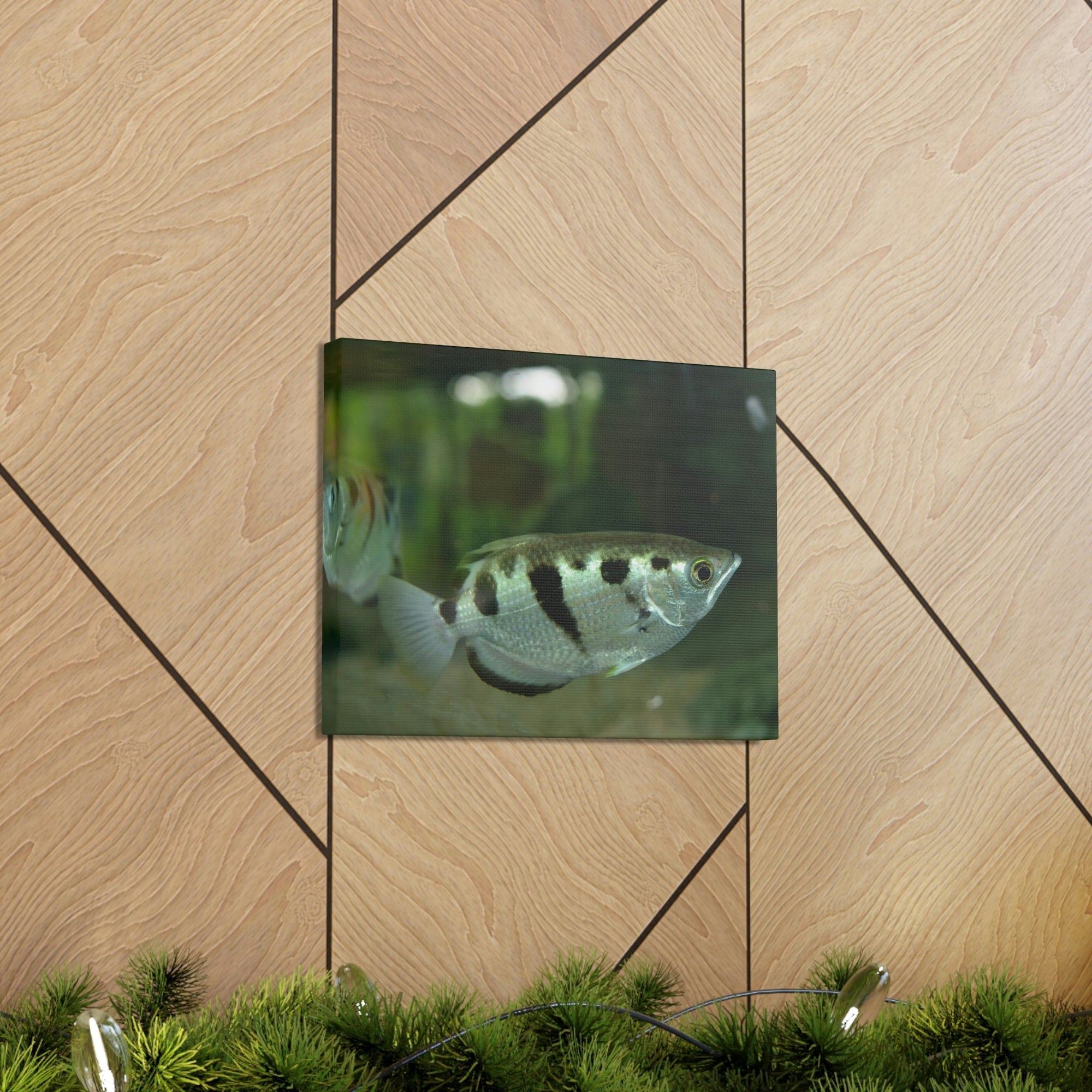 Scripture Walls Archer Fish Hunting Archer Fish on Hunt Print Animal Wall Art Wildlife Canvas Prints Wall Art Ready to Hang Unframed-Express Your Love Gifts