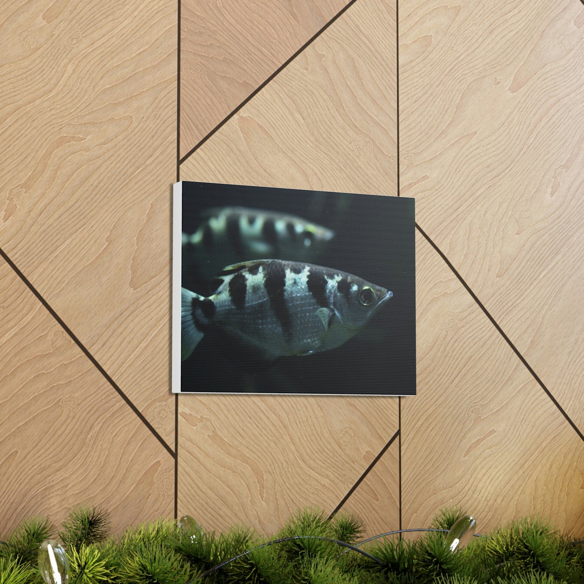 Archer Fish Wildlife Archer Fish Under The Sea Wall Art Ready To Hang Unframed-Express Your Love Gifts